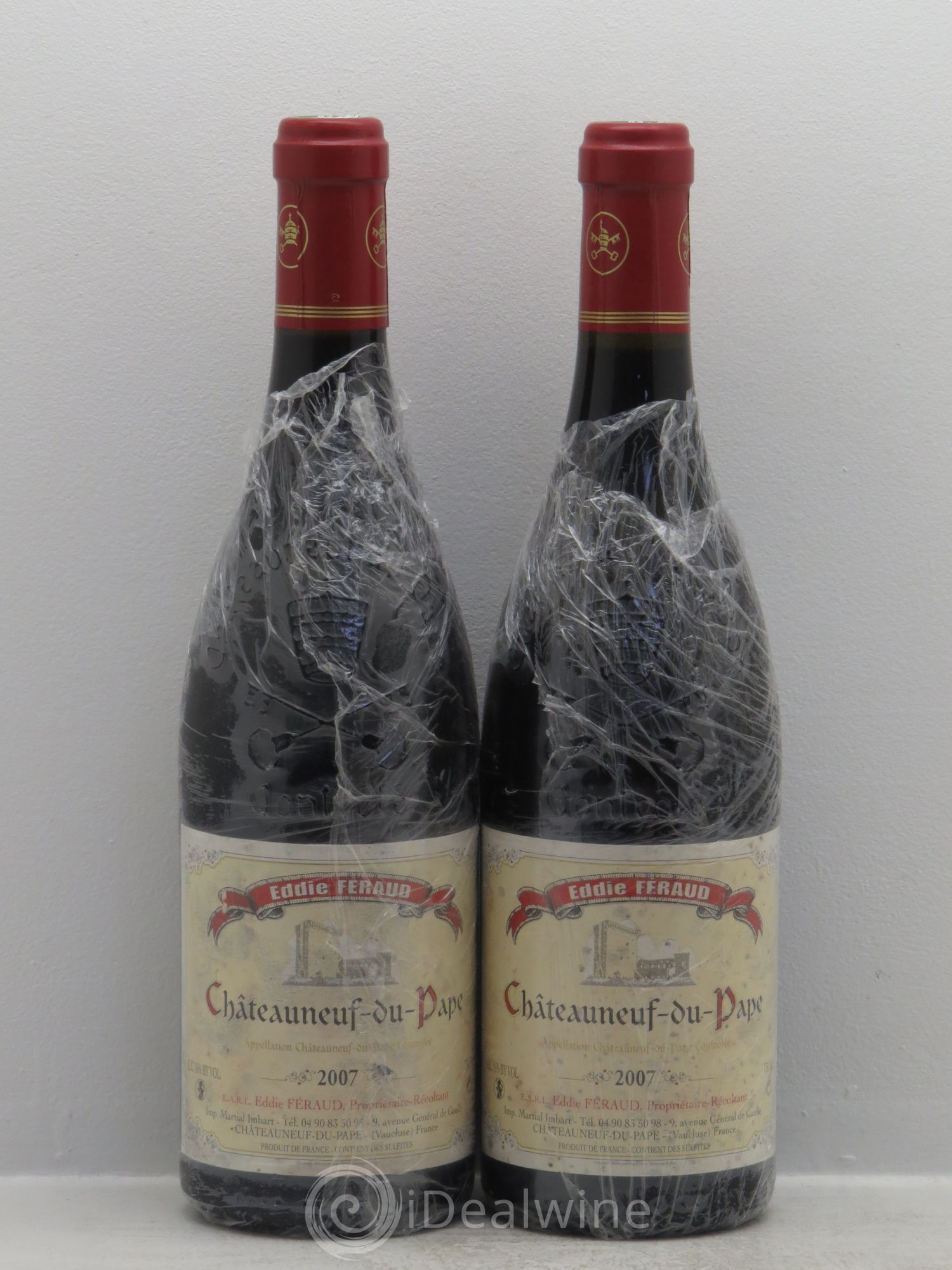 Châteauneuf-du-Pape Eddie Ferraud 2007 - Lot de 2 bouteilles - 0