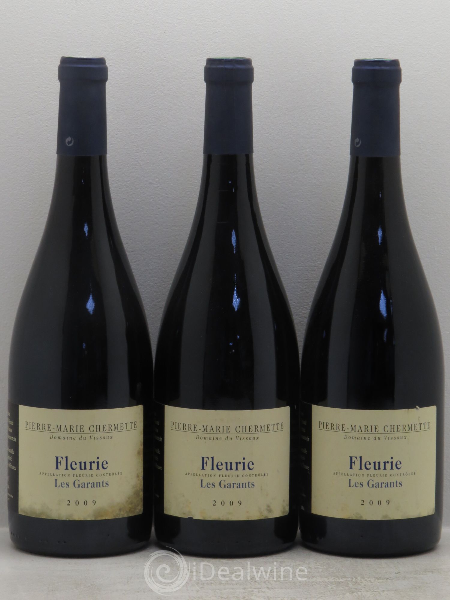 Fleurie Les garants Vissoux P.Chermette (sans prix de réserve) 2009 - Posten von 3 Flaschen - 0