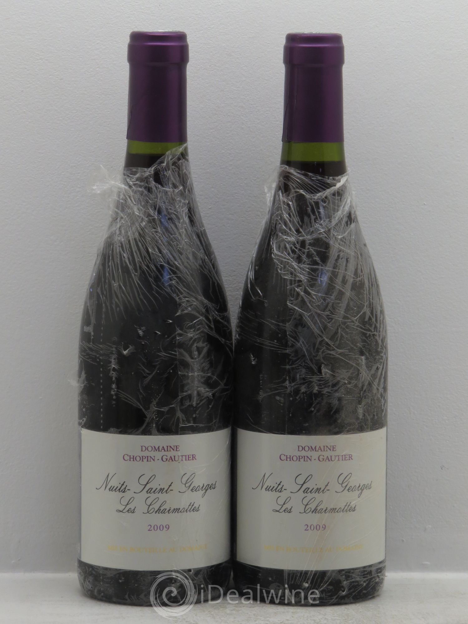 Nuits-Saint-Georges Charmottes - Chopin-Gautier 2009 - Posten von 2 Flaschen - 0
