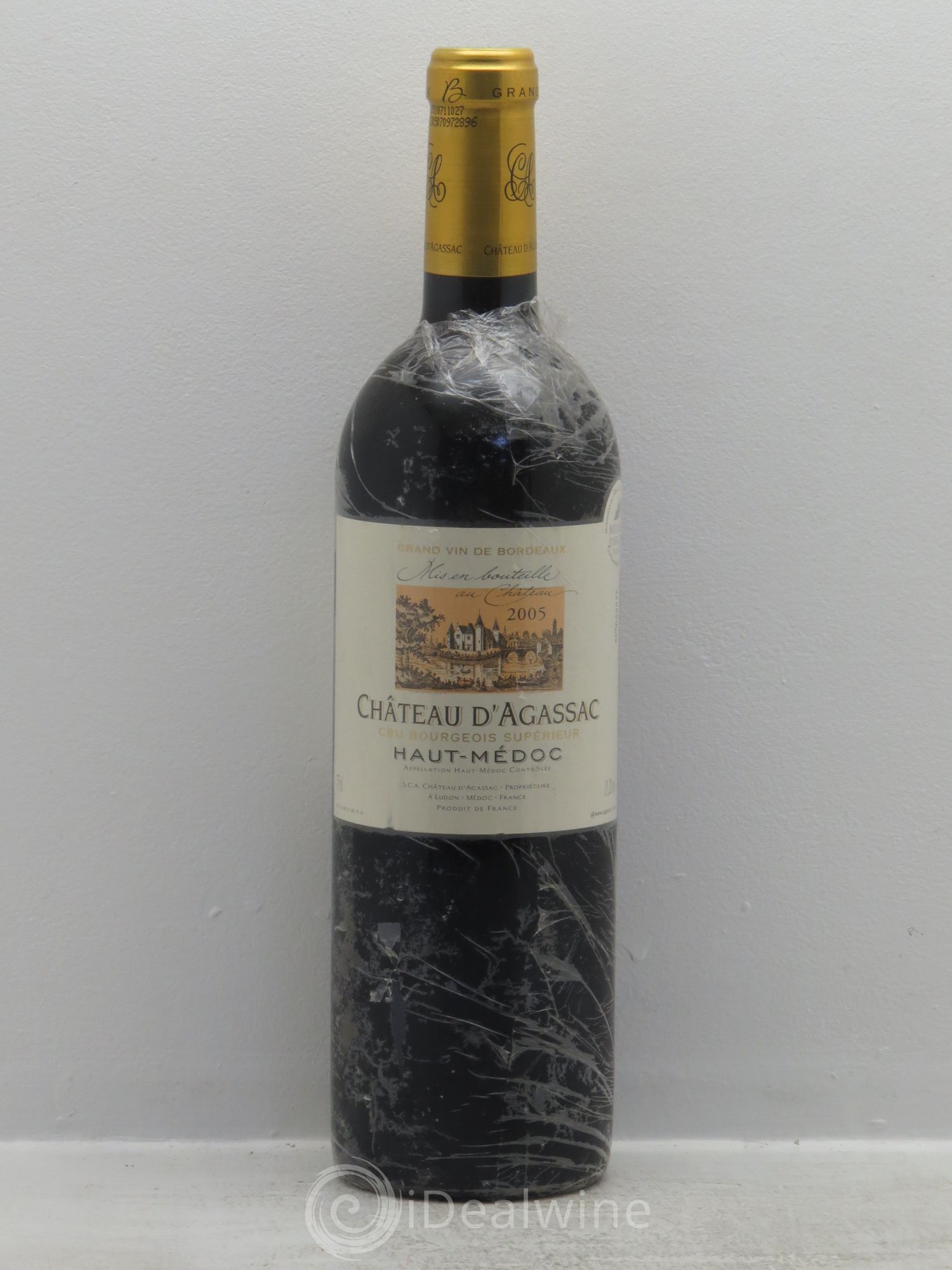 Château d' Agassac Cru Bourgeois 2005 - Lot de 1 bouteille - 0