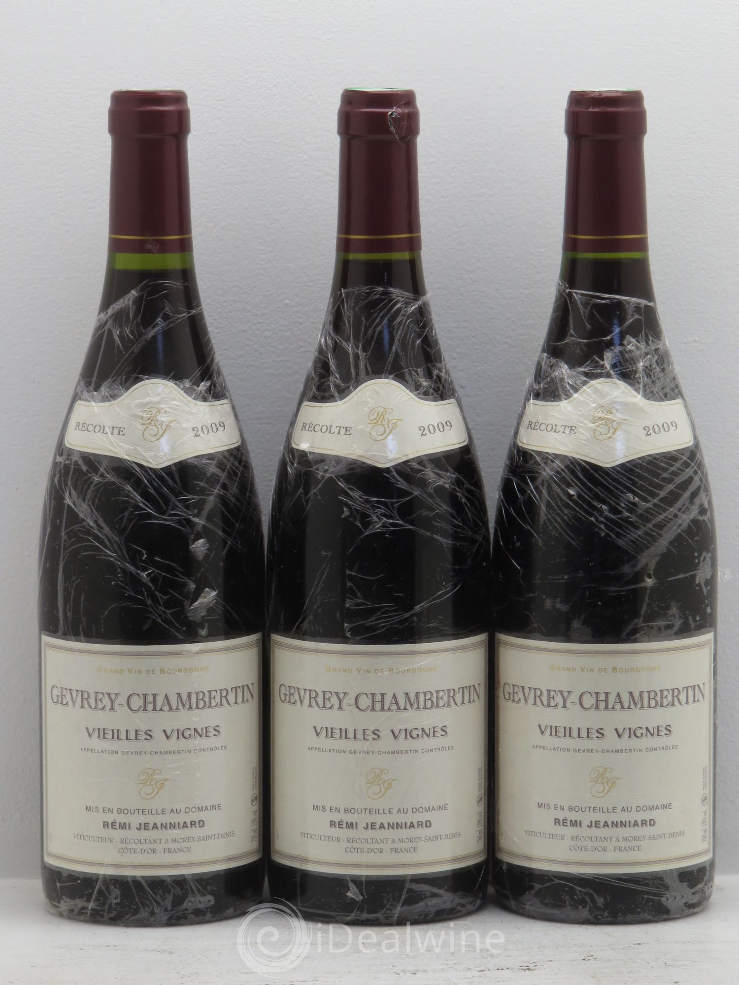 Gevrey-Chambertin Vieilles Vignes - R.Jeanniard 2009 - Lot de 3 bouteilles - 0