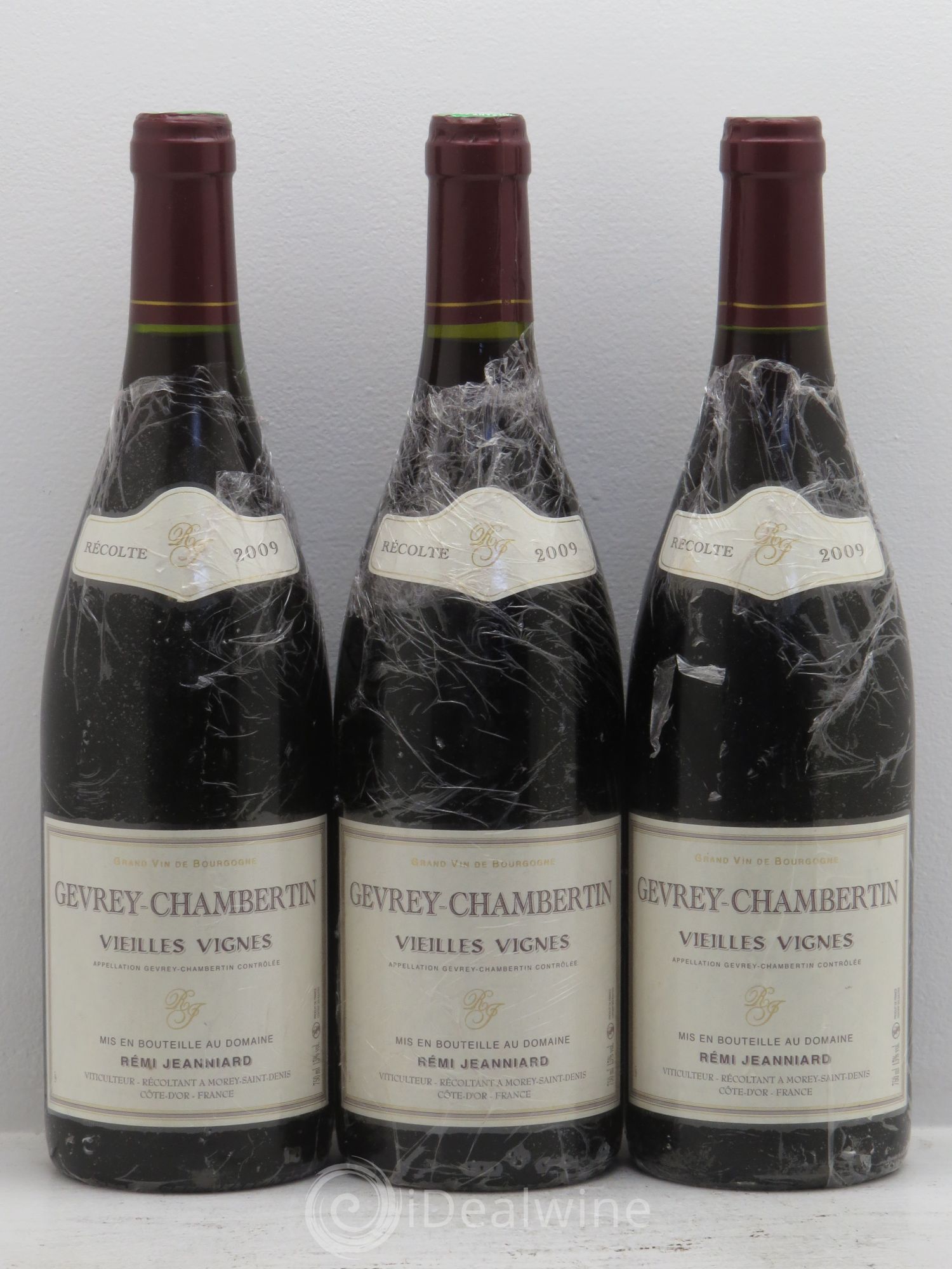 Gevrey-Chambertin Vieilles Vignes - R.Jeanniard 2009 - Lot de 3 bouteilles - 0