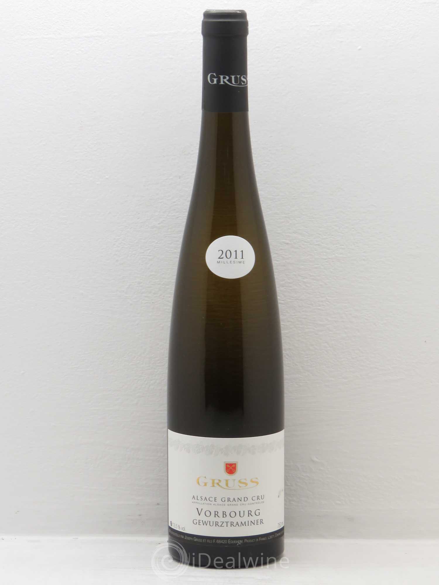 Gewurztraminer Vorbourg Gruss (sans prix de réserve) 2011 - Posten von 6 Flaschen - 0