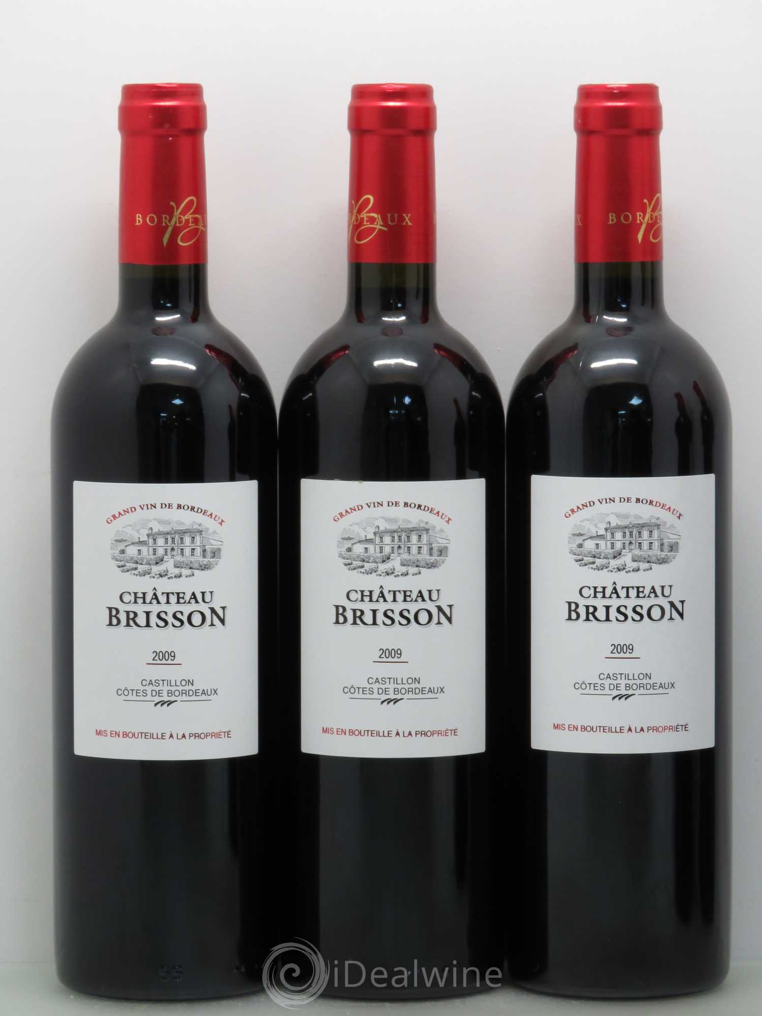 Château Brisson 2009 - Lot de 5 bouteilles - 1
