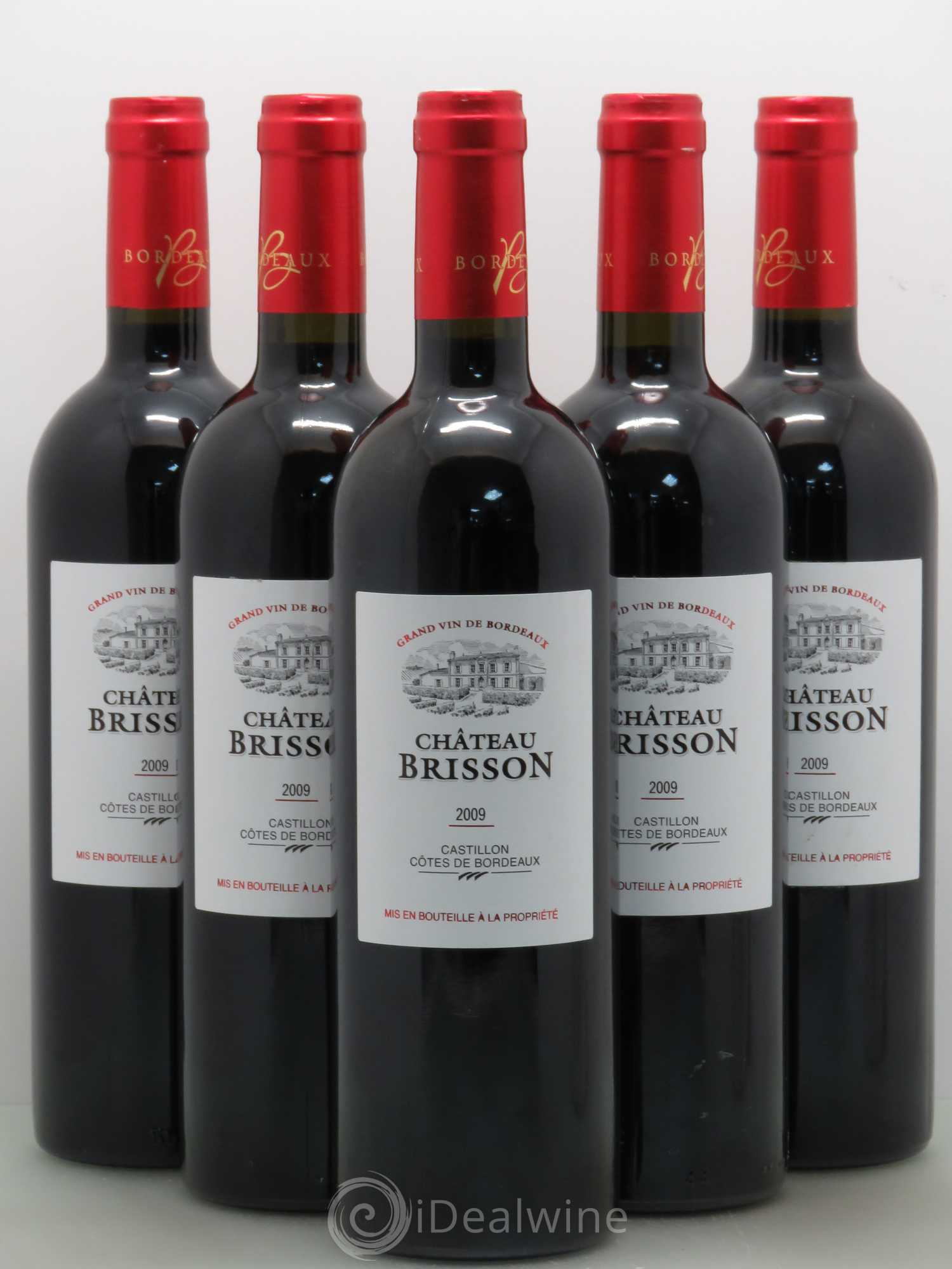 Château Brisson 2009 - Lot de 5 bouteilles - 0