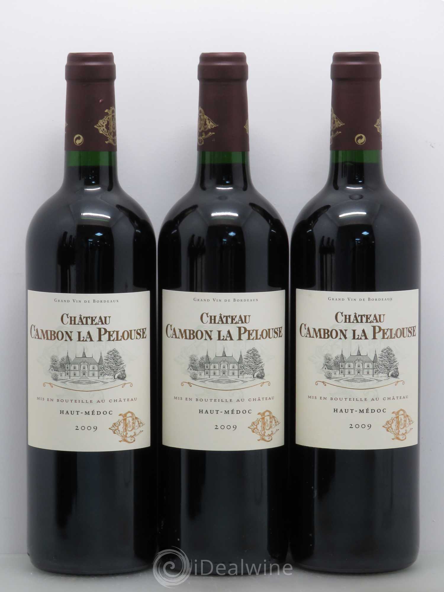 Château Cambon la Pelouse Cru Bourgeois 2009 - Lot de 6 bouteilles - 1
