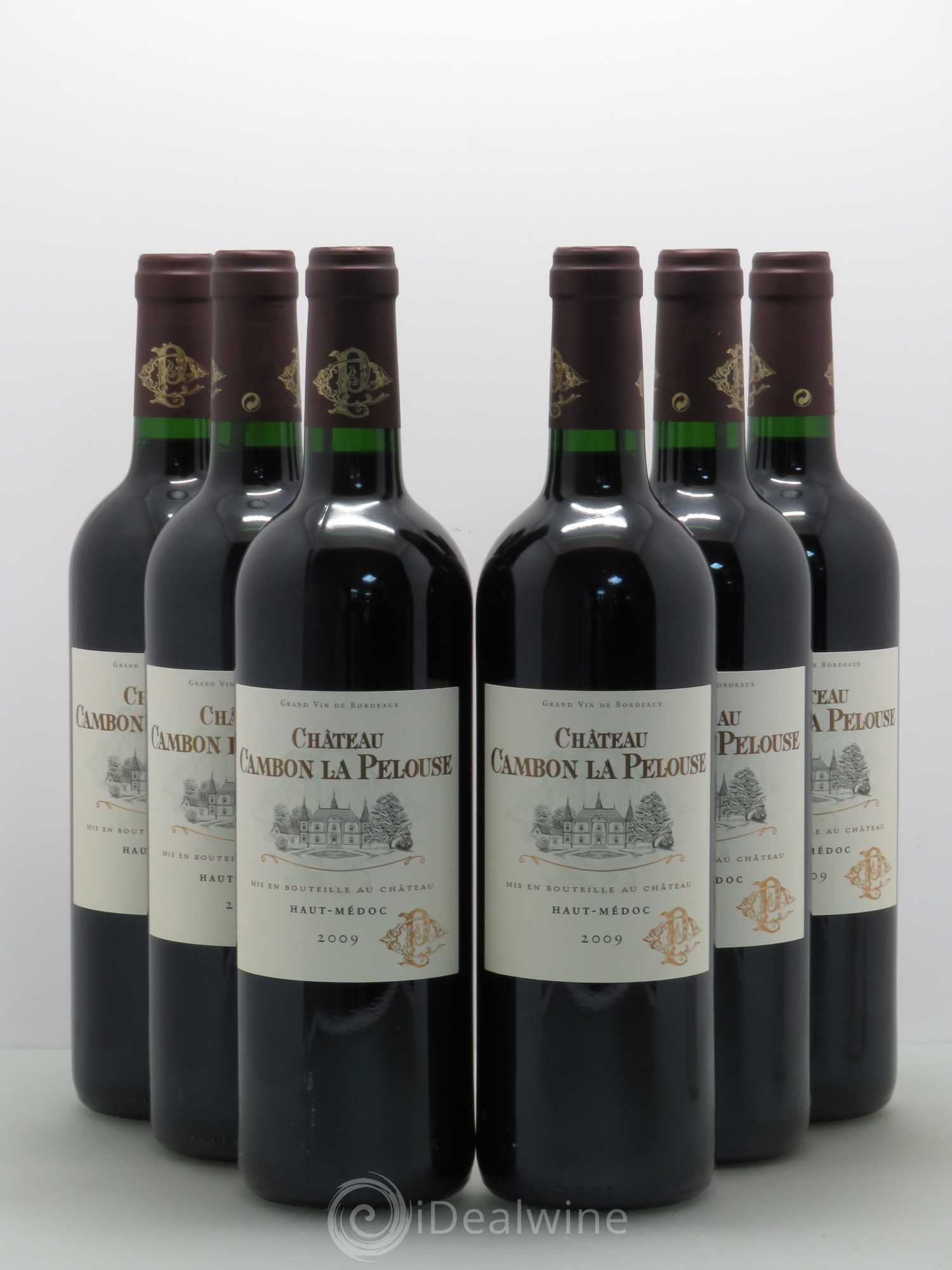 Château Cambon la Pelouse Cru Bourgeois 2009 - Lot de 6 bouteilles - 0