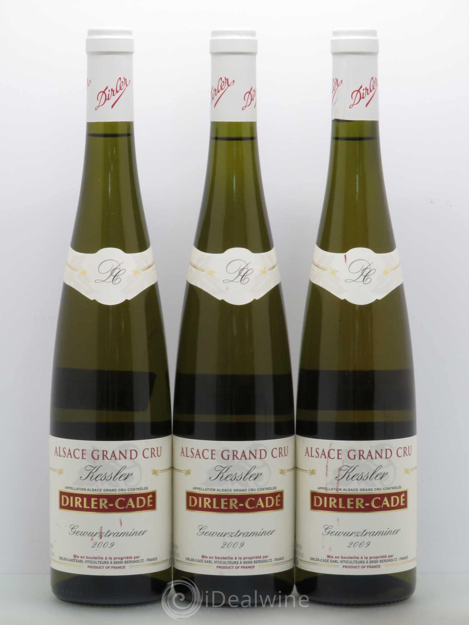 Gewurztraminer Dirler Cade Kessler 2009 - Lot de 3 bouteilles - 0