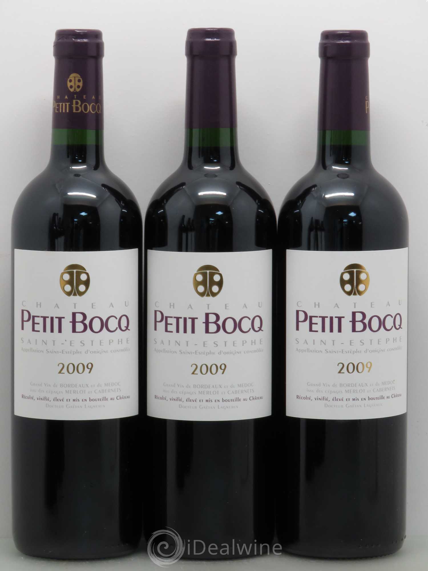Château Petit Bocq Cru Bourgeois 2009 - Lot de 6 bouteilles - 1