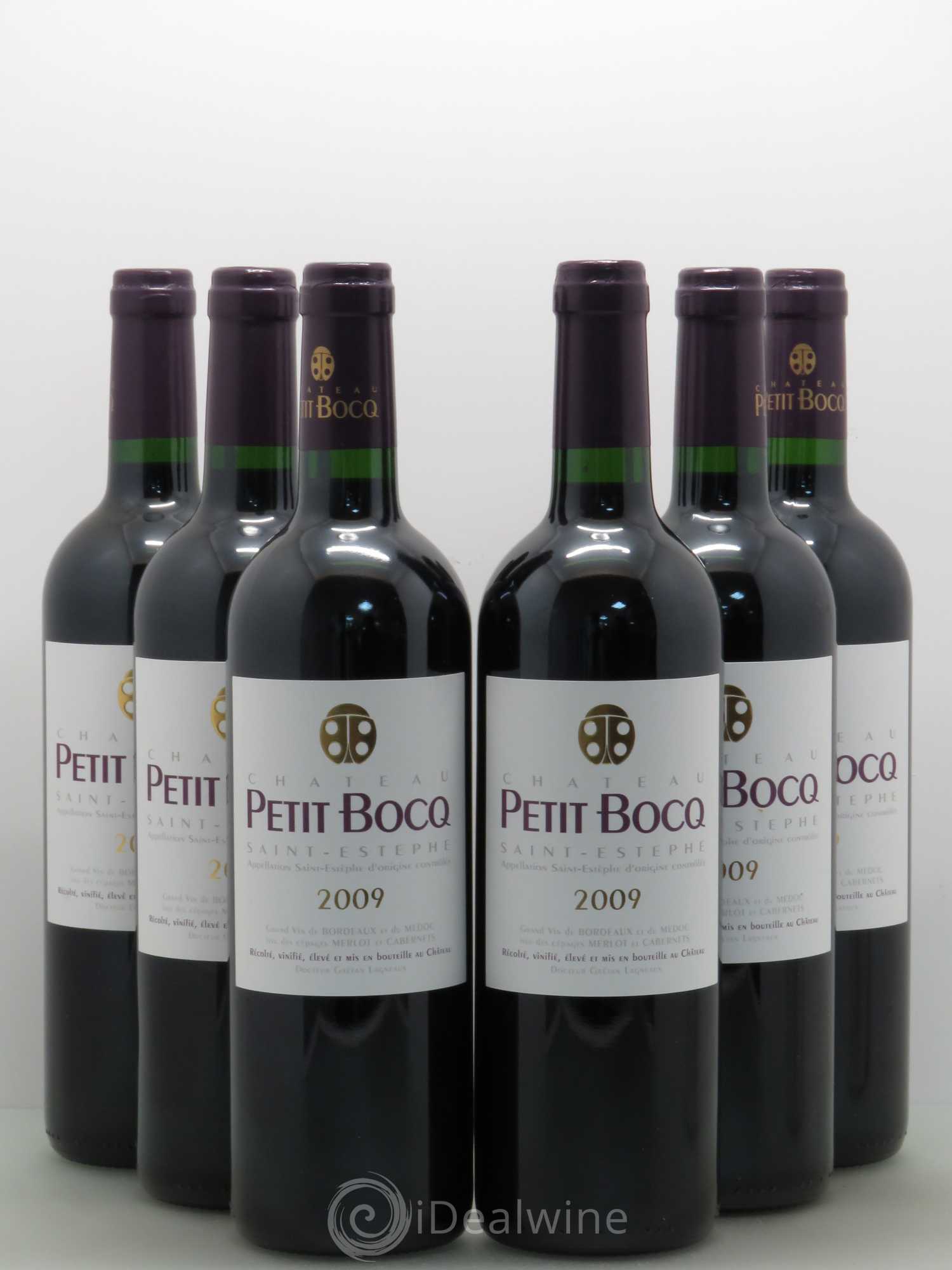 Château Petit Bocq Cru Bourgeois 2009 - Lot de 6 bouteilles - 0