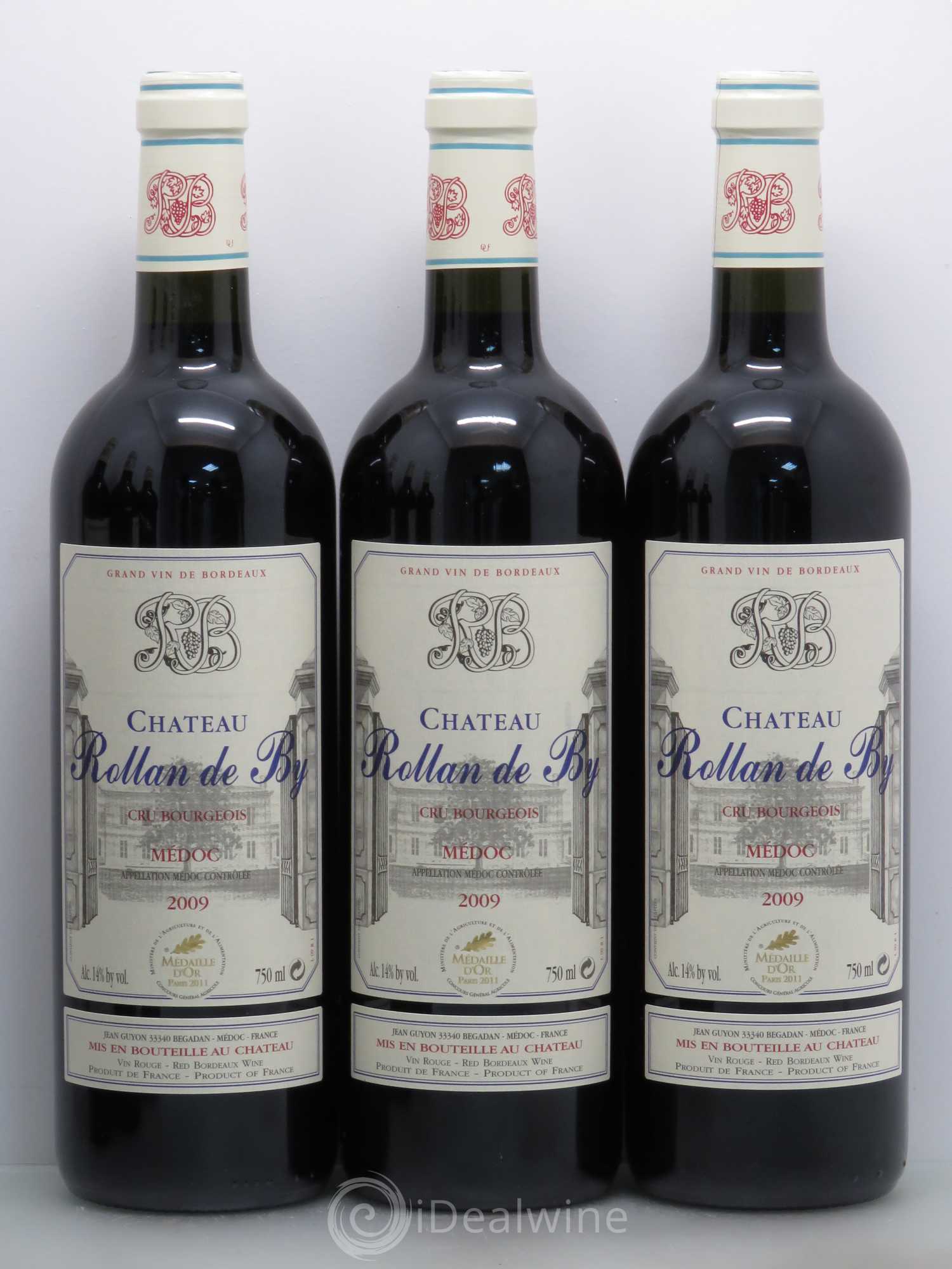 Château Rollan de By Cru Bourgeois 2009 - Lot de 6 bouteilles - 1