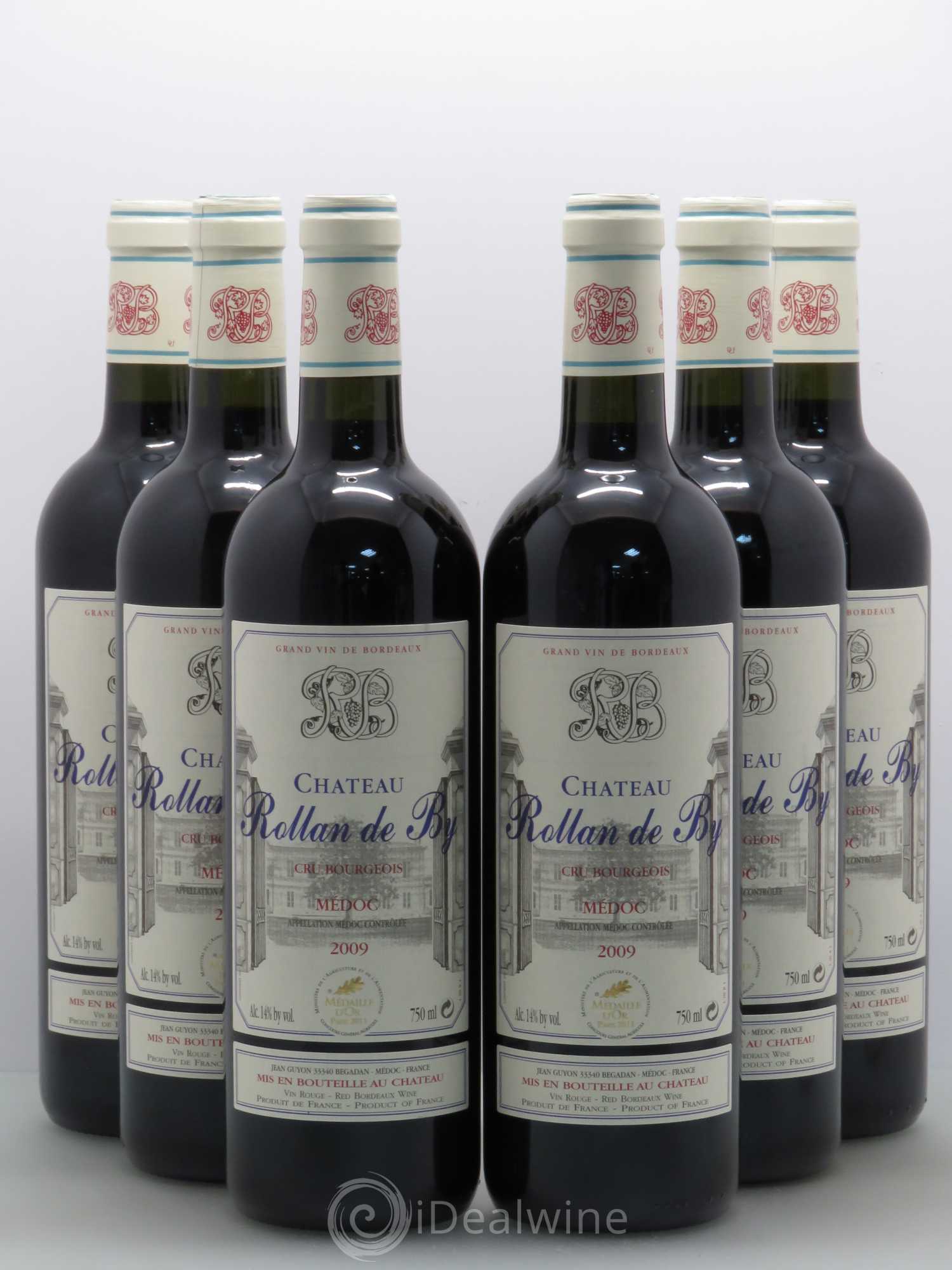 Château Rollan de By Cru Bourgeois 2009 - Lot de 6 bouteilles - 0