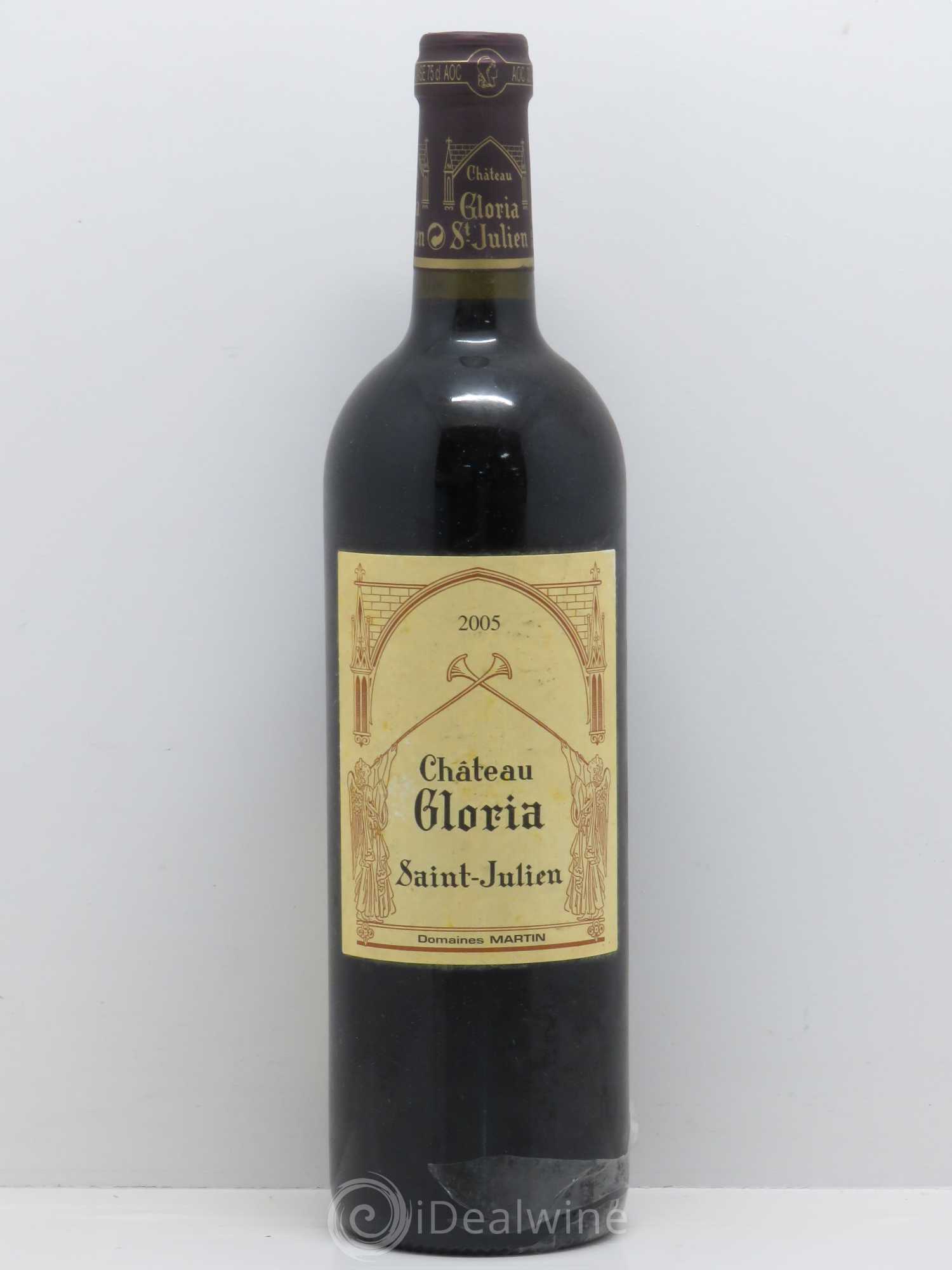 Château Gloria 2005 - Lot de 1 bouteille - 0