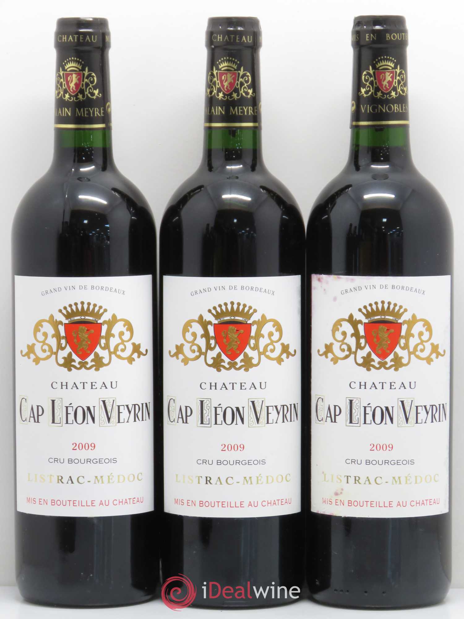 Listrac Cap Léon Veyrin (sans prix de réserve) 2009 - Posten von 5 Flaschen - 1