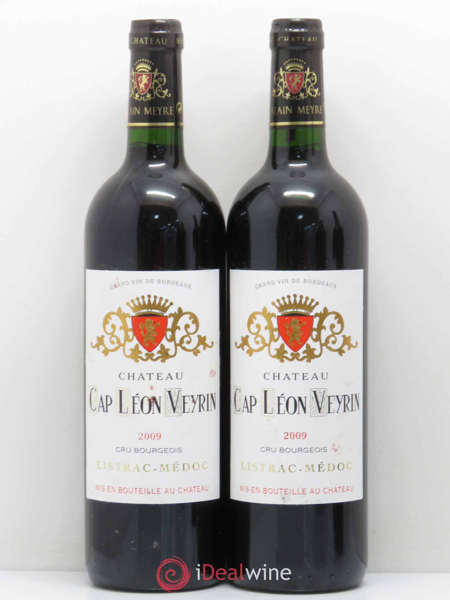 Listrac Cap Léon Veyrin (sans prix de réserve) 2009 - Posten von 5 Flaschen - 2