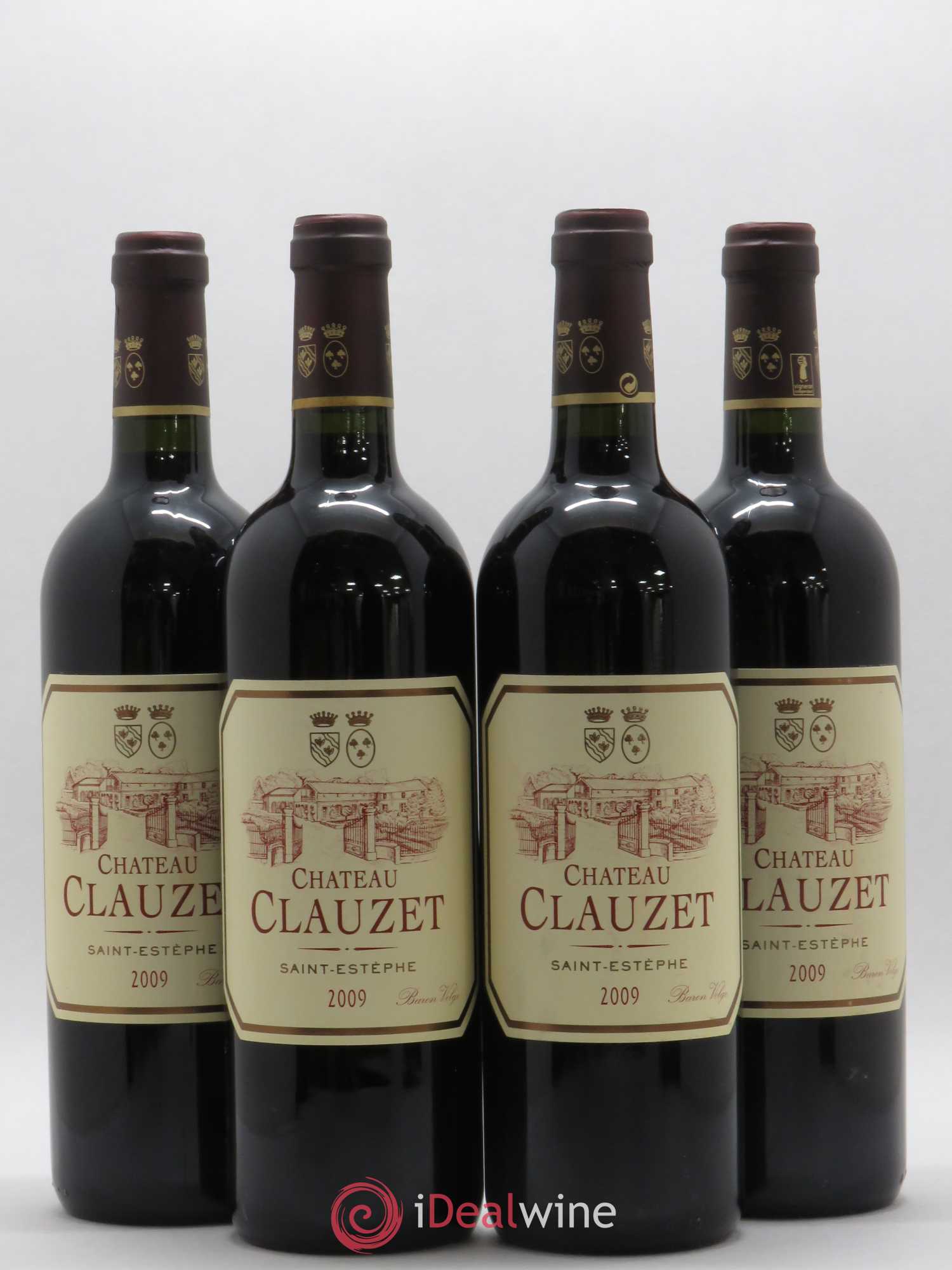 Château Clauzet 2009 - Lot de 4 bouteilles - 0