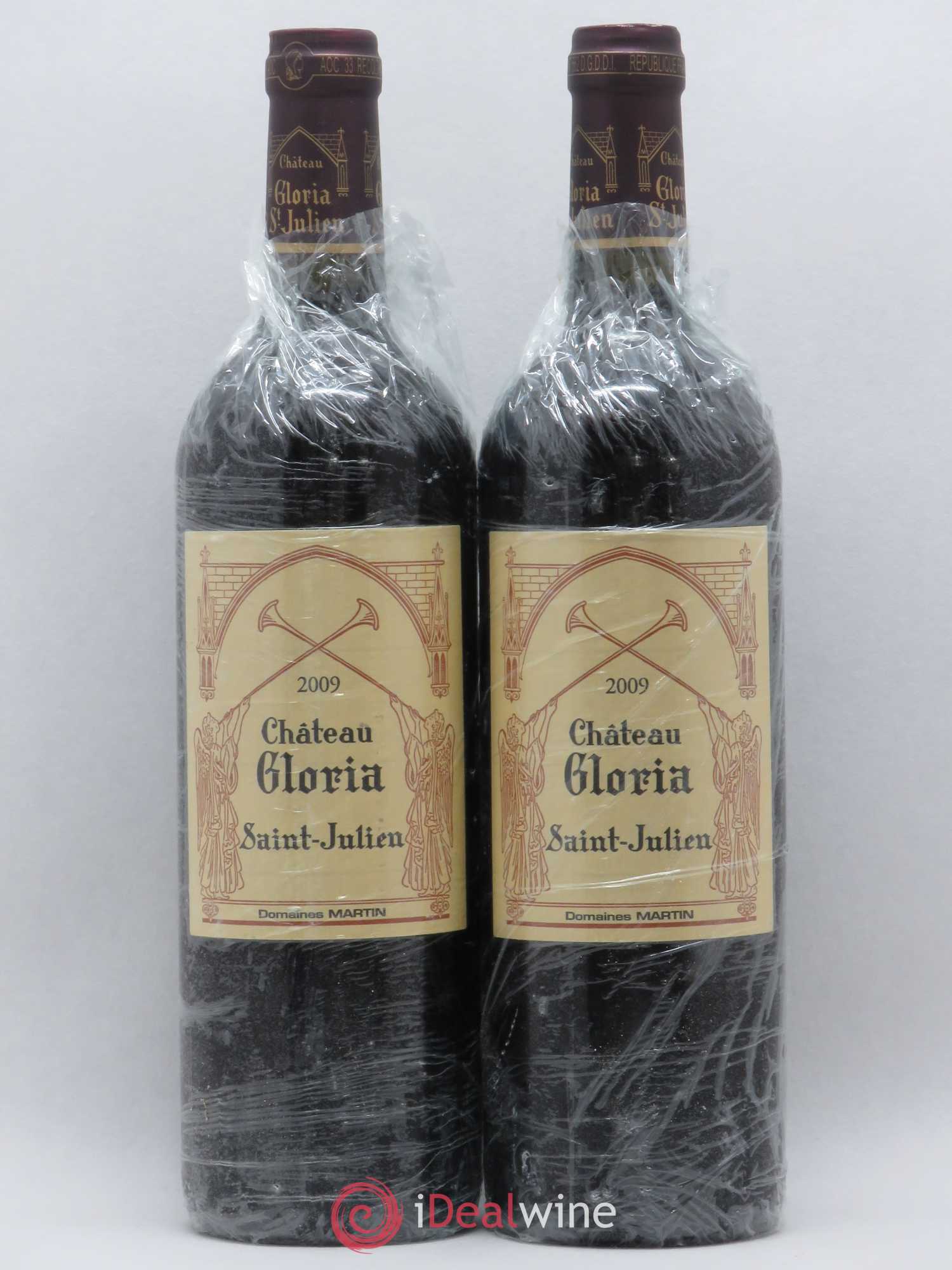 Château Gloria 2009 - Lot de 2 bouteilles - 0