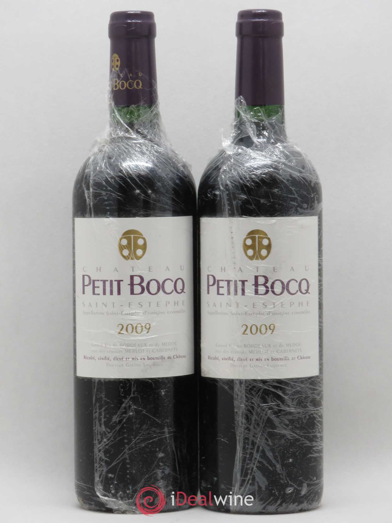 Château Petit Bocq Cru Bourgeois 2009 - Lot de 2 bouteilles - 0