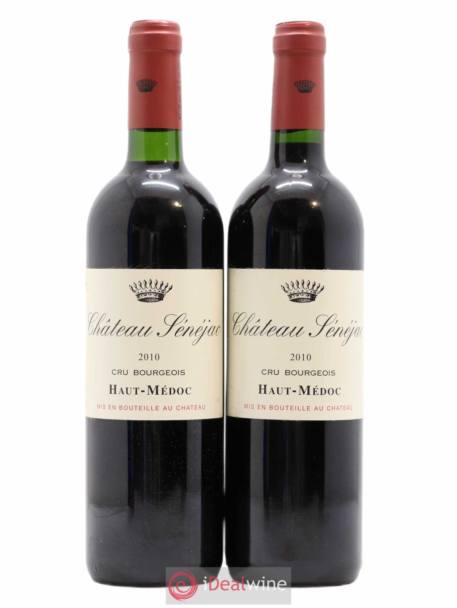 Château Sénejac Cru Bourgeois 2010 - Lot de 2 bouteilles - 0