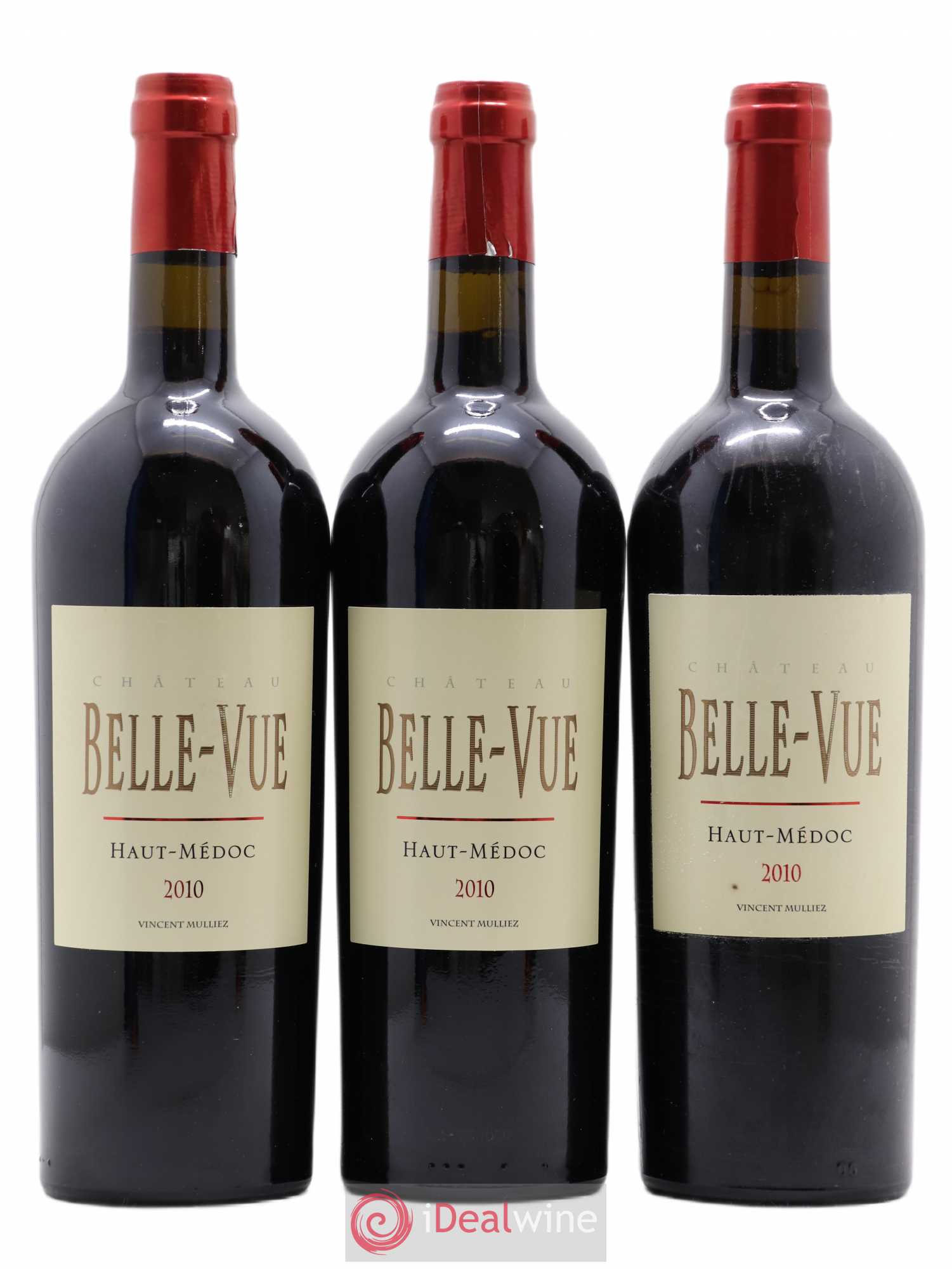 Château Belle-Vue 2010 - Lot de 3 bouteilles - 0