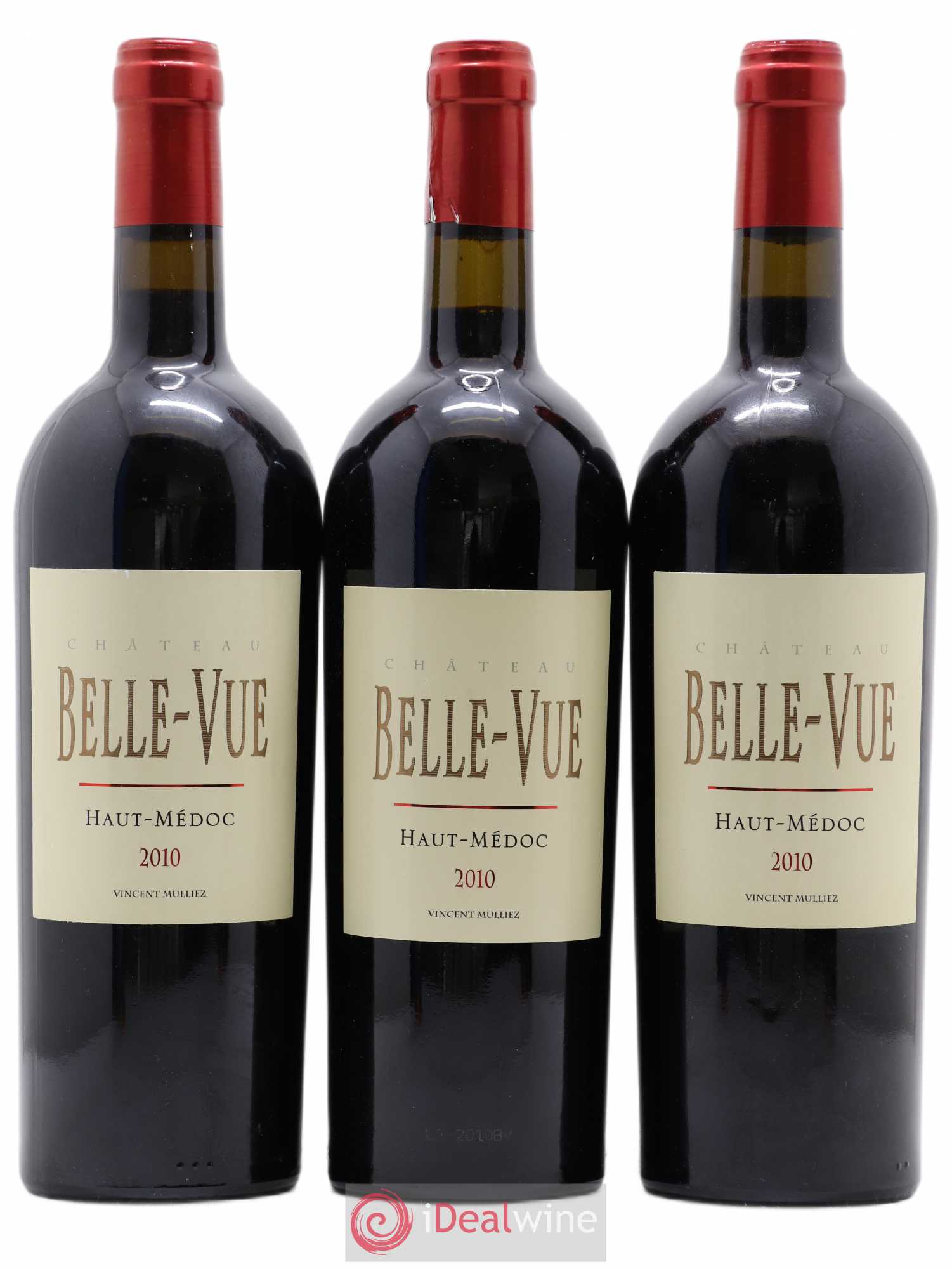 Château Belle-Vue 2010 - Lot de 3 bouteilles - 0