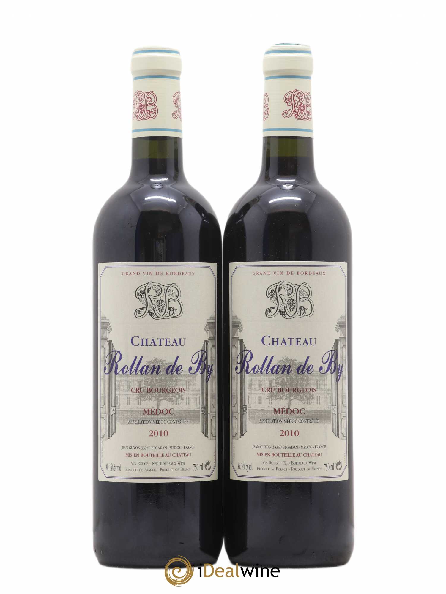 Château Rollan de By Cru Bourgeois 2010 - Lot de 2 bouteilles - 0