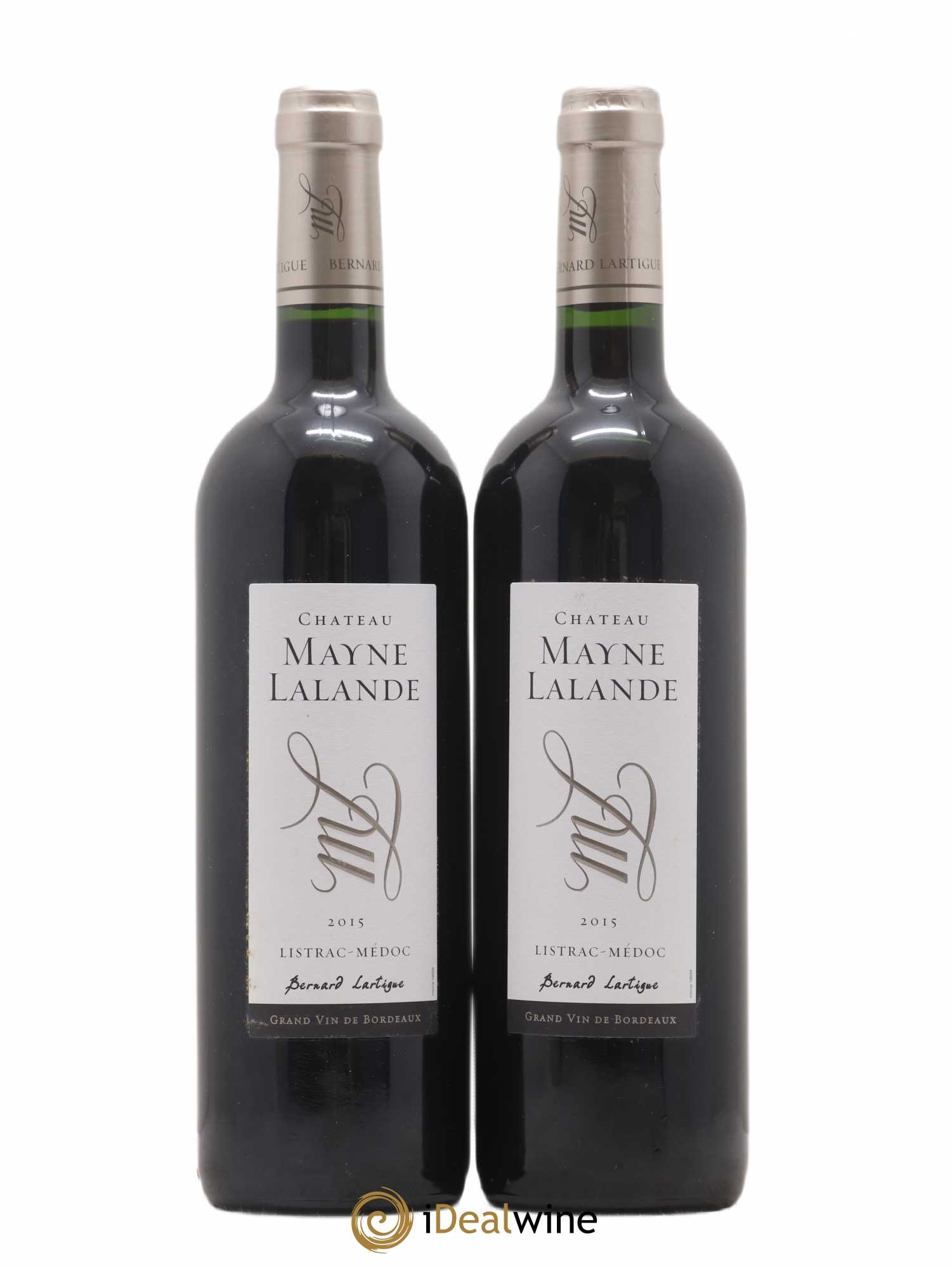 Château Mayne Lalande Cru Bourgeois 2015 - Lot de 2 bouteilles - 0