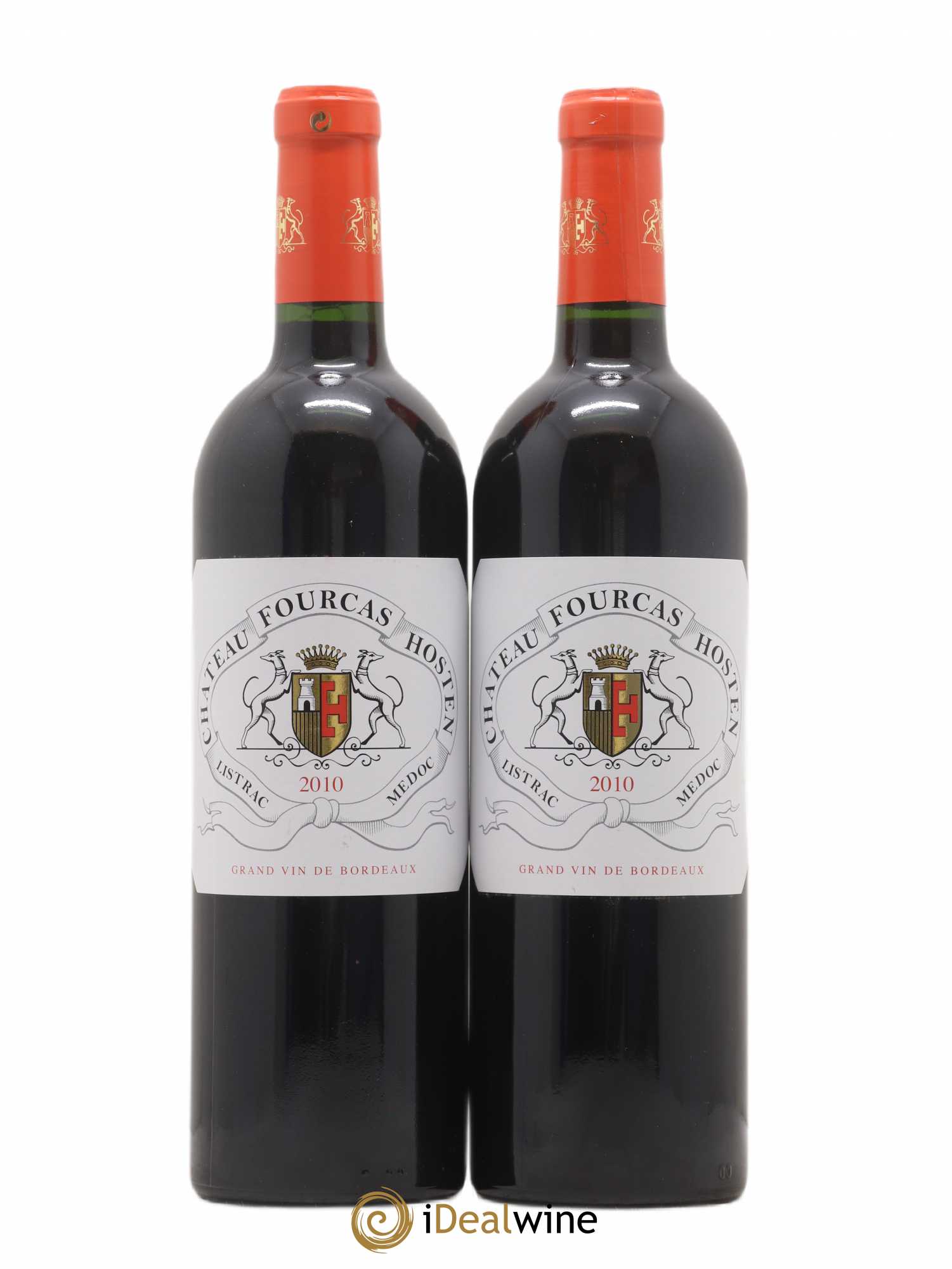 Château Fourcas Hosten Cru Bourgeois 2010 - Lot de 2 bouteilles - 0