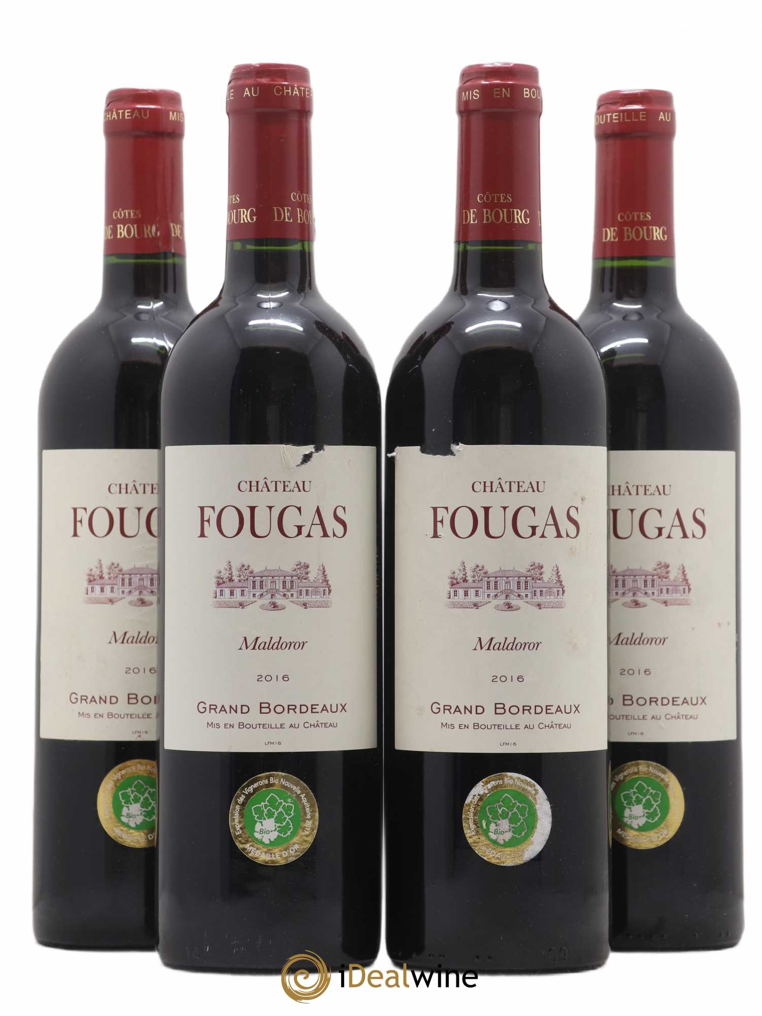Château Fougas Maldoror 2016 - Lot de 4 bouteilles - 0