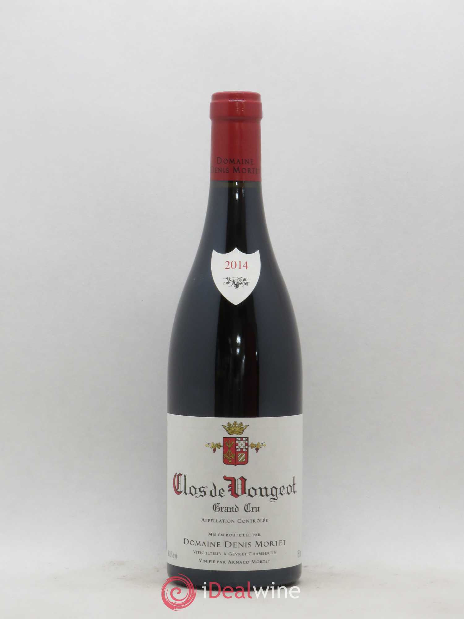 Clos de Vougeot Grand Cru Denis Mortet (Domaine) 2014 - Lot de 1 bouteille - 0