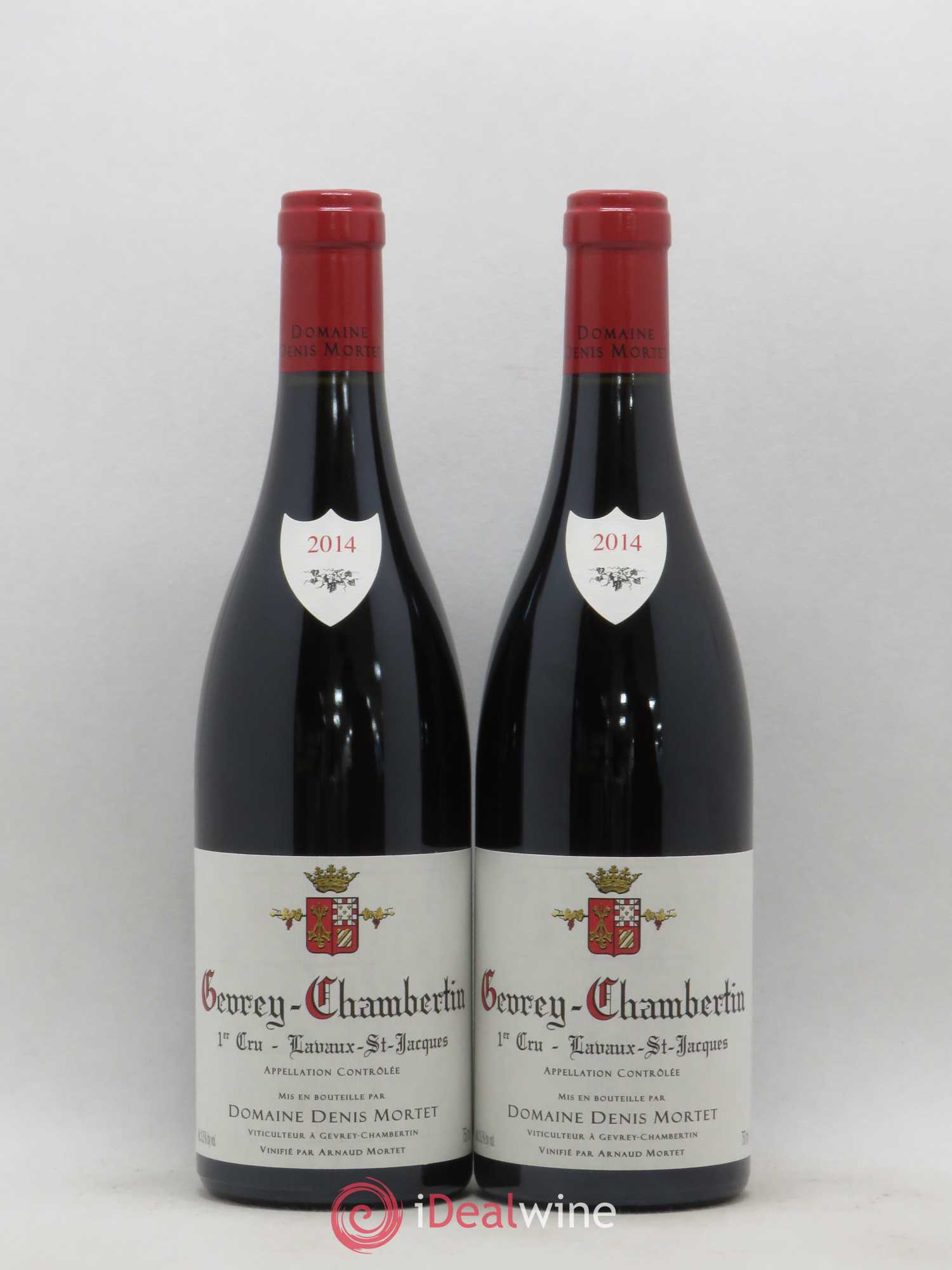 Gevrey-Chambertin 1er Cru Lavaux Saint Jacques Denis Mortet (Domaine) 2014 - Lot de 2 bouteilles - 0