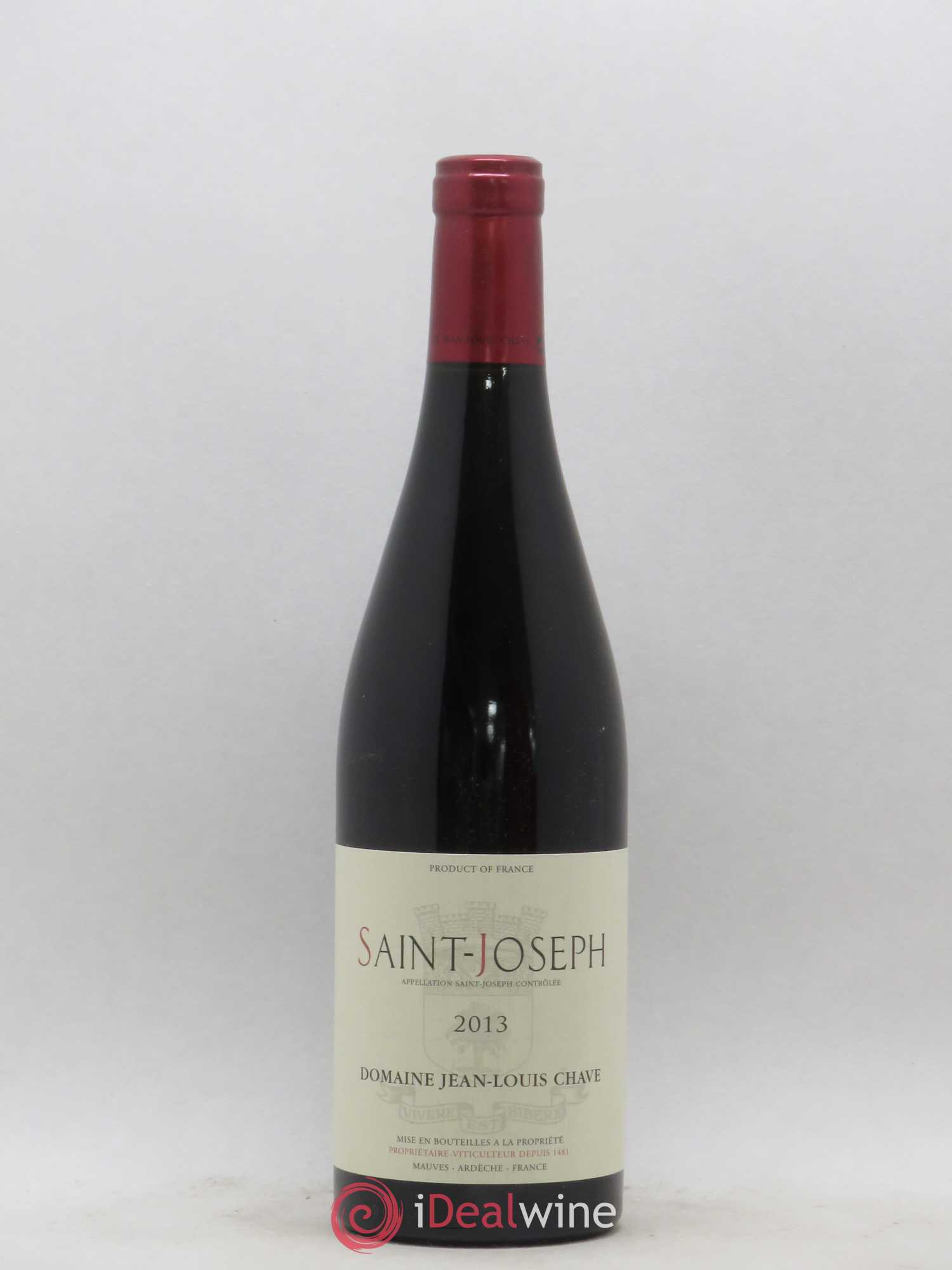Saint-Joseph Jean-Louis Chave 2013 - Lot de 1 bouteille - 0