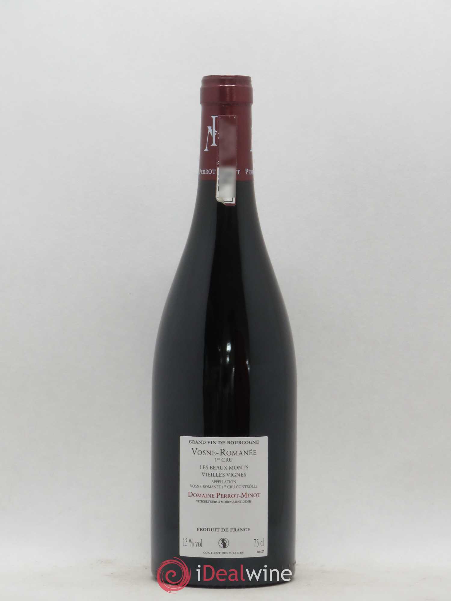 Vosne-Romanée 1er Cru Les Beaux-Monts Vieilles Vignes Perrot-Minot 2015 - Lot de 1 bouteille - 1
