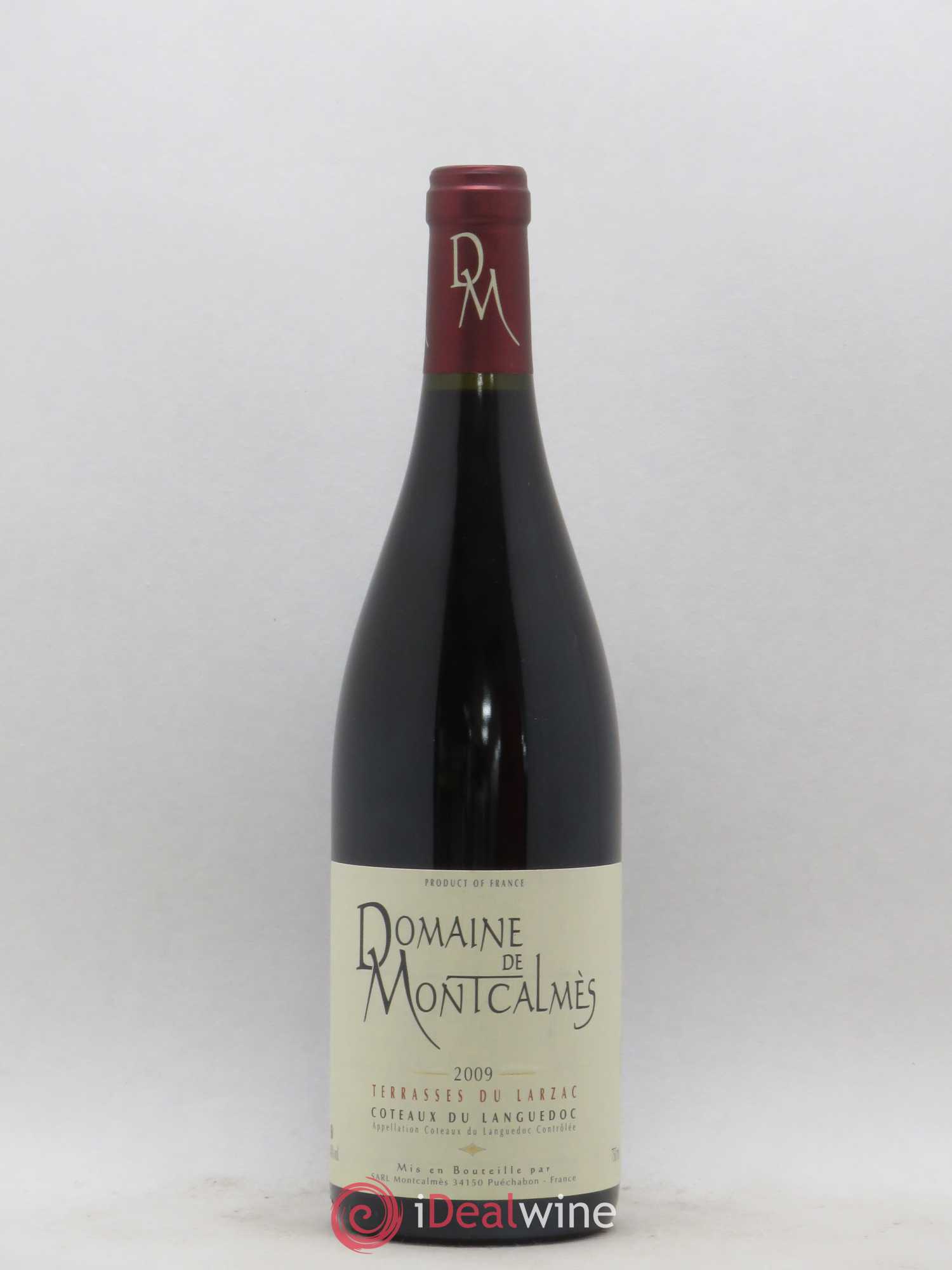 Terrasses du Larzac Domaine de Montcalmès Frédéric Pourtalié 2009 - Lot de 1 bouteille - 0