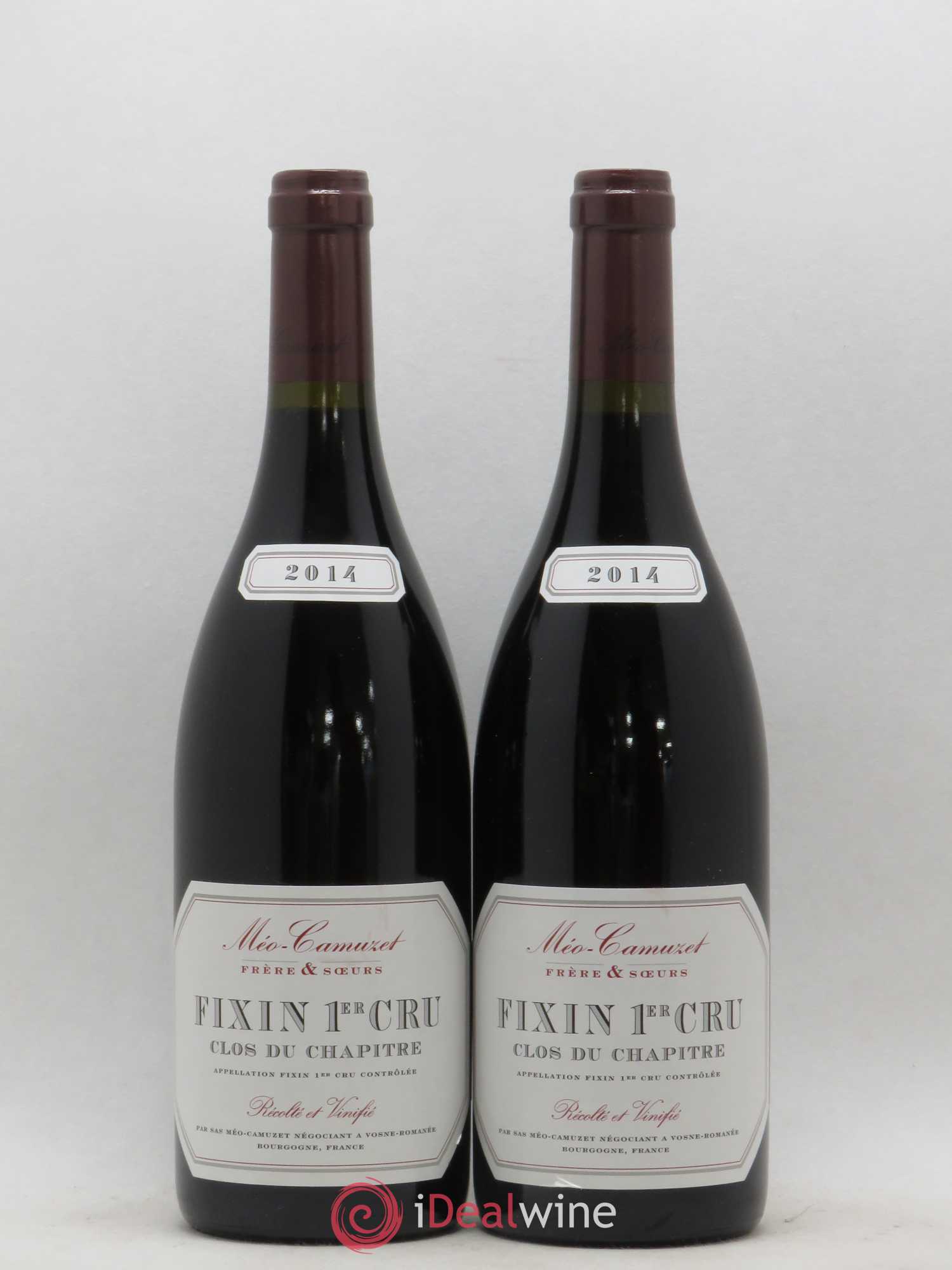 Fixin 1er Cru Clos du Chapitre Méo-Camuzet (Frère & Soeurs) 2014 - Lot de 2 bouteilles - 0