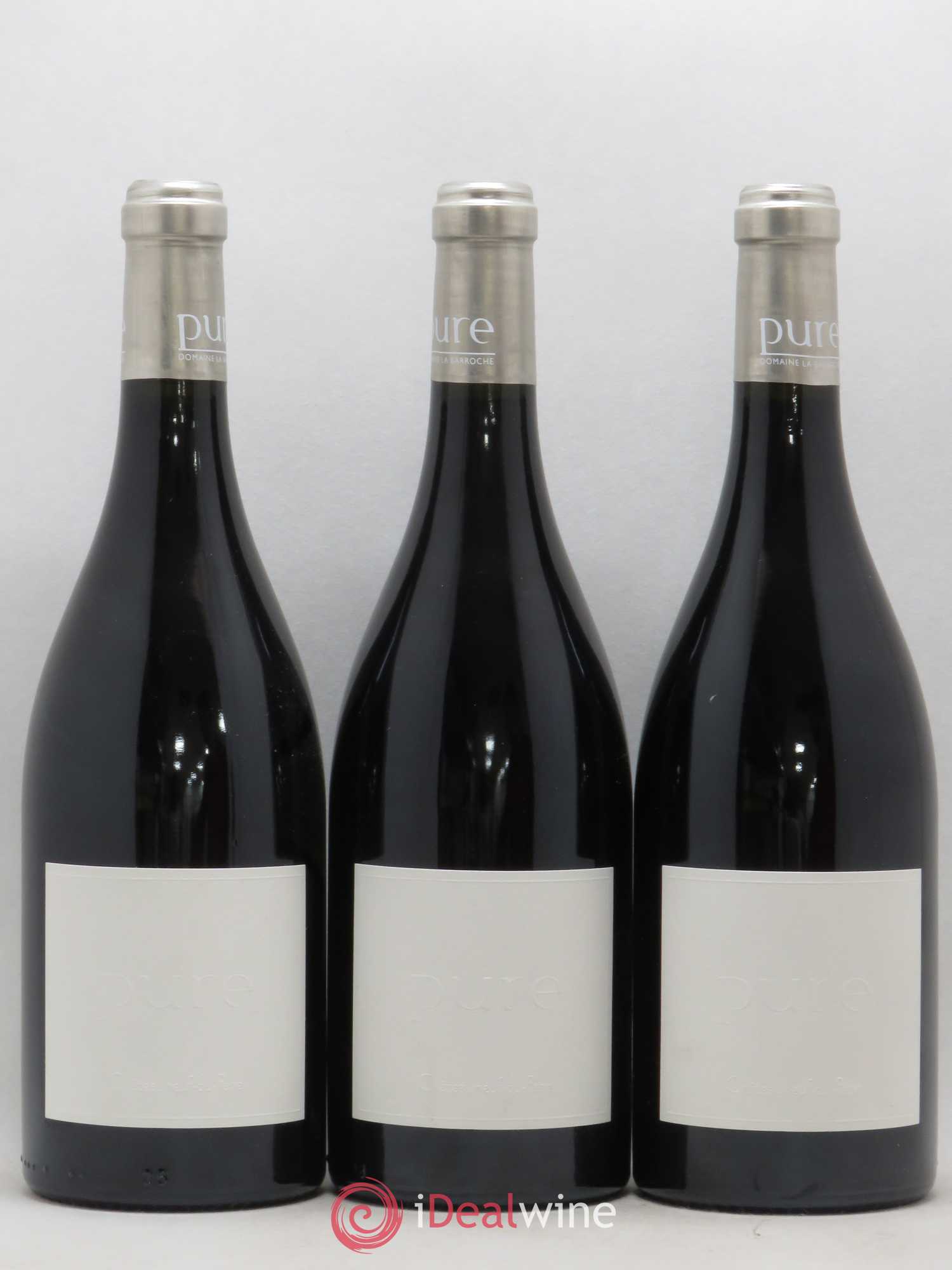 Châteauneuf-du-Pape Cuvée Pure Domaine La Barroche 2014 - Lot de 3 bouteilles - 0