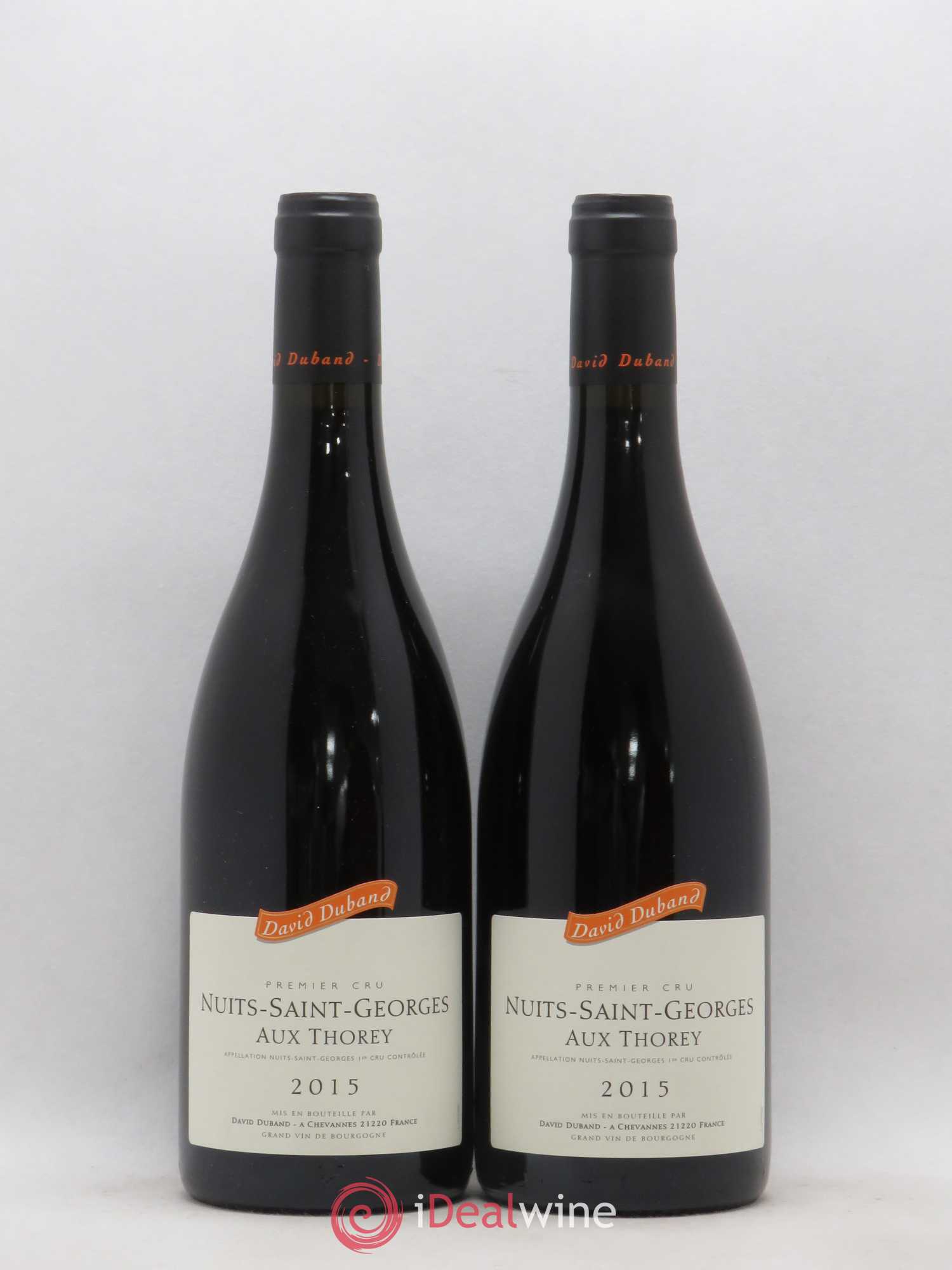 Nuits-Saint-Georges 1er Cru Aux Thorey David Duband (Domaine) 2015 - Posten von 2 Flaschen - 0