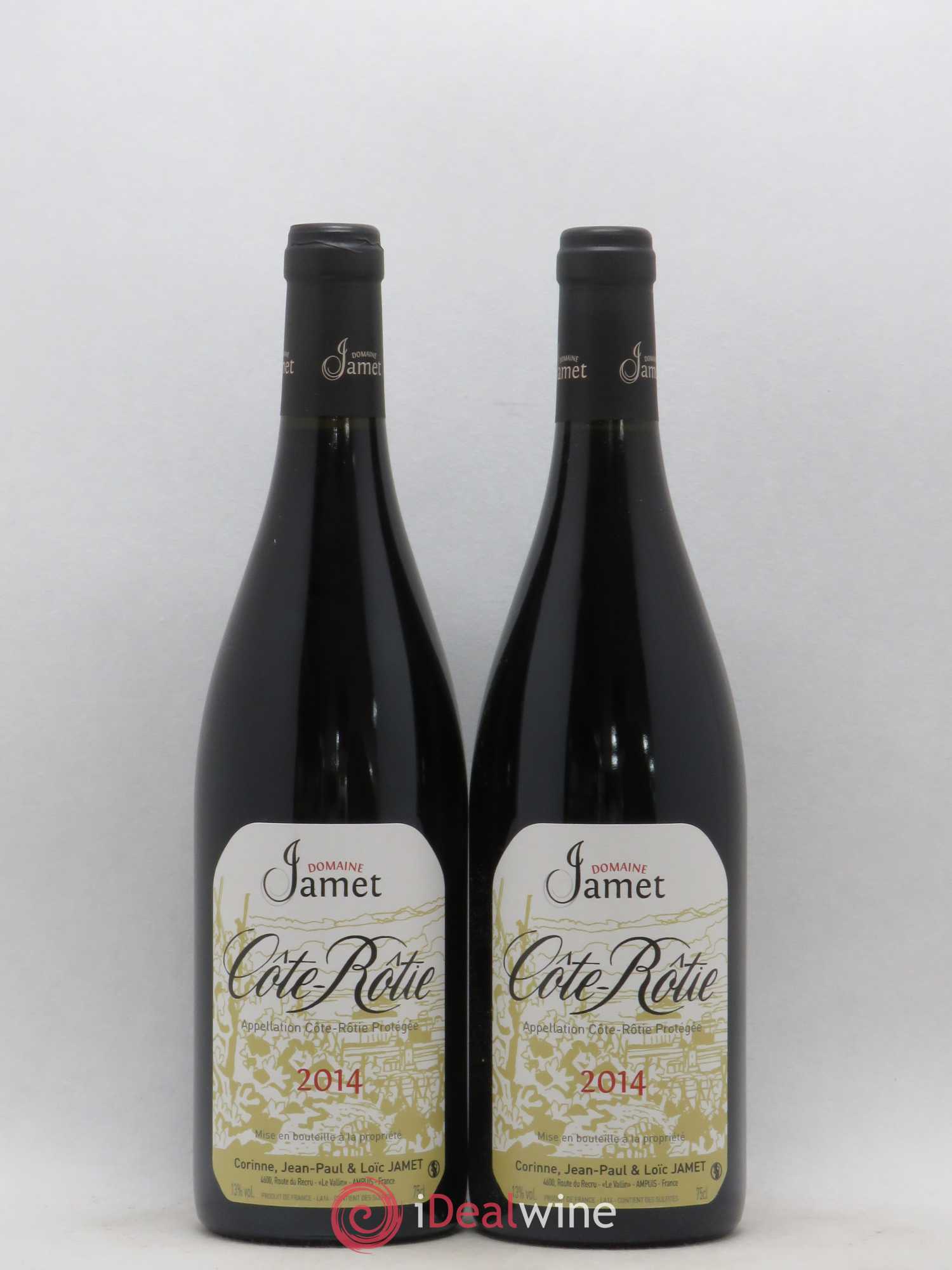 Côte-Rôtie Jamet (Domaine) 2014 - Lot de 2 bouteilles - 0