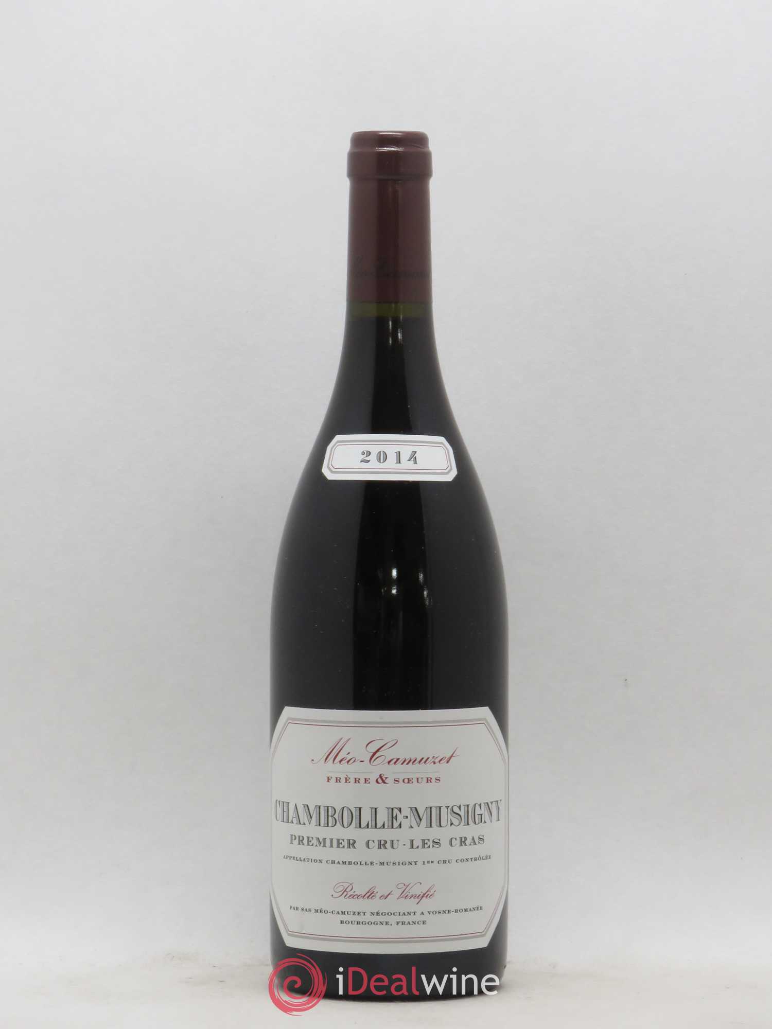 Chambolle-Musigny 1er Cru Les Cras Méo-Camuzet (Frère & Soeurs) 2014 - Posten von 1 Flasche - 0