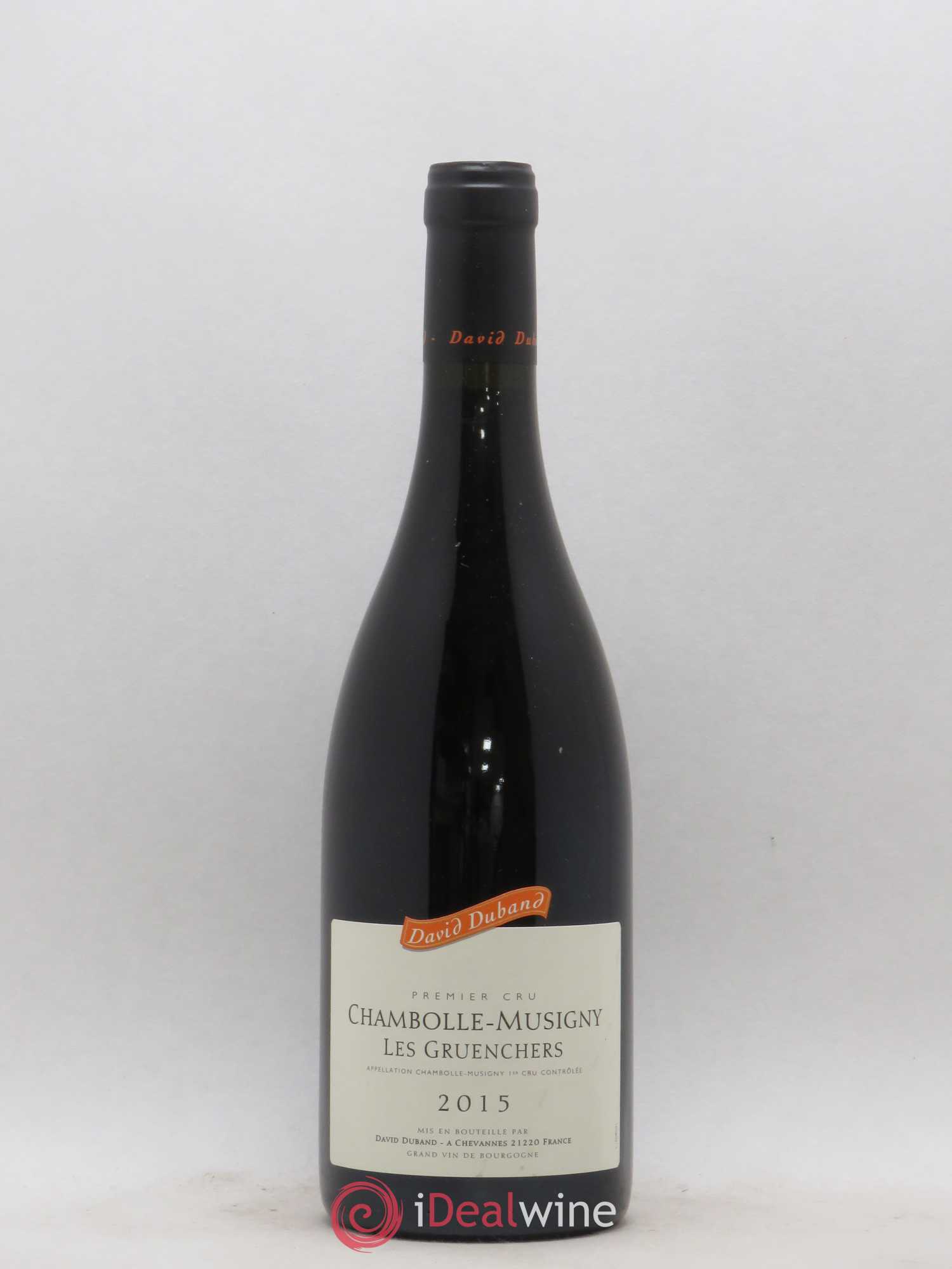 Chambolle-Musigny 1er Cru Les Gruenchers David Duband (Domaine) 2015 - Lot de 1 bouteille - 0