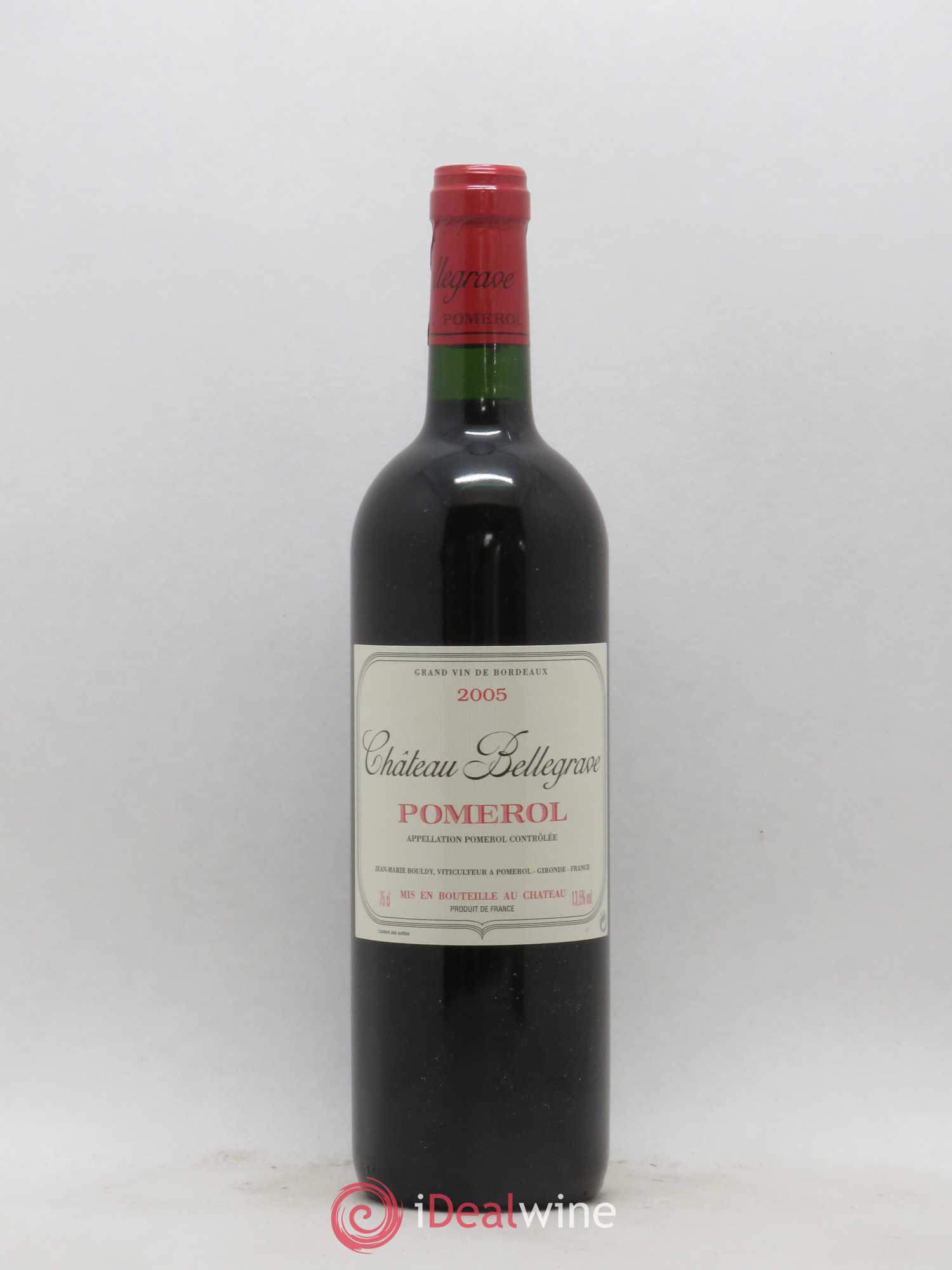 Château Bellegrave 2005 - Lot de 1 bouteille - 0