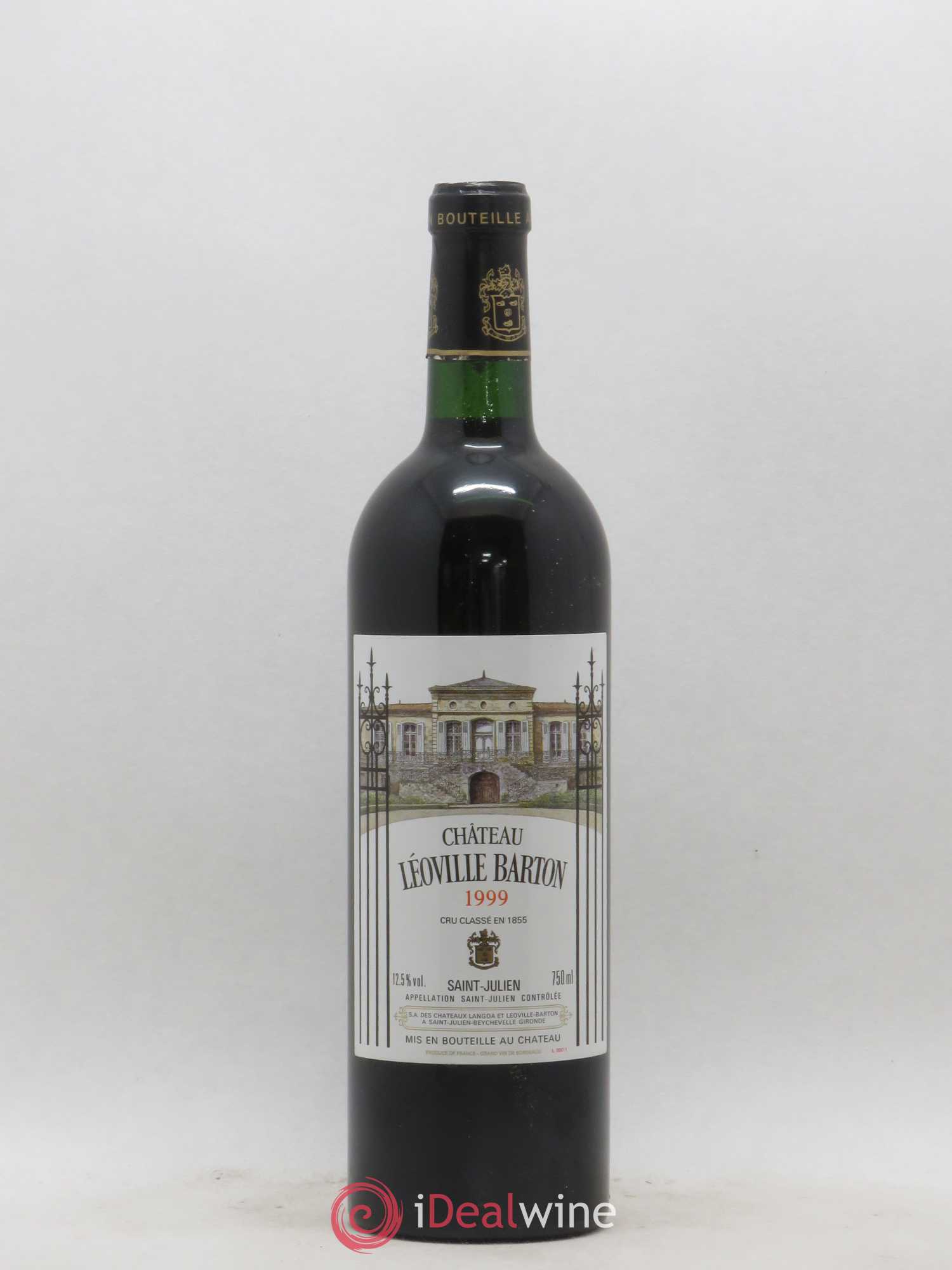 Château Léoville Barton 2ème Grand Cru Classé 1999 - Lot de 1 bouteille - 0