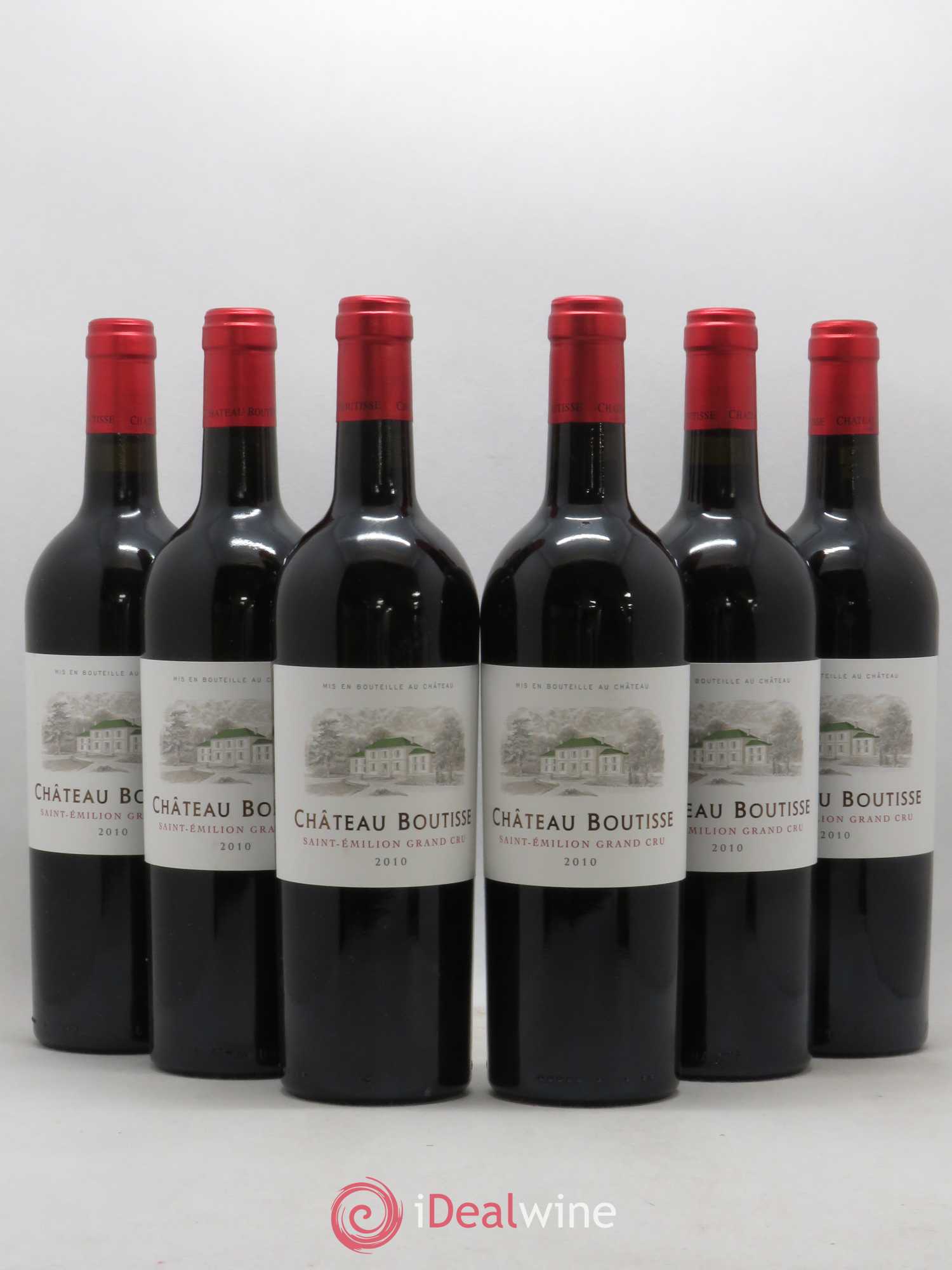 Saint-Émilion Grand Cru Château Boutisse 2010 - Lot de 6 bouteilles - 0