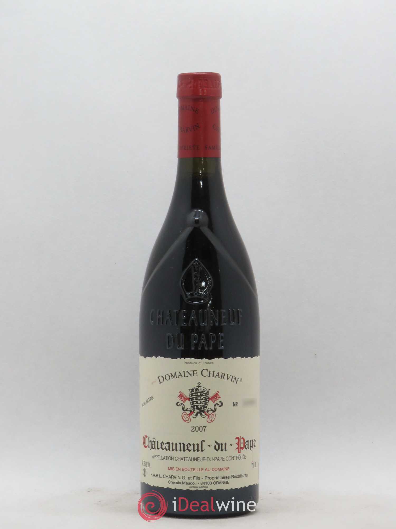 Châteauneuf-du-Pape Charvin (Domaine) 2007 - Lot de 1 bouteille - 0