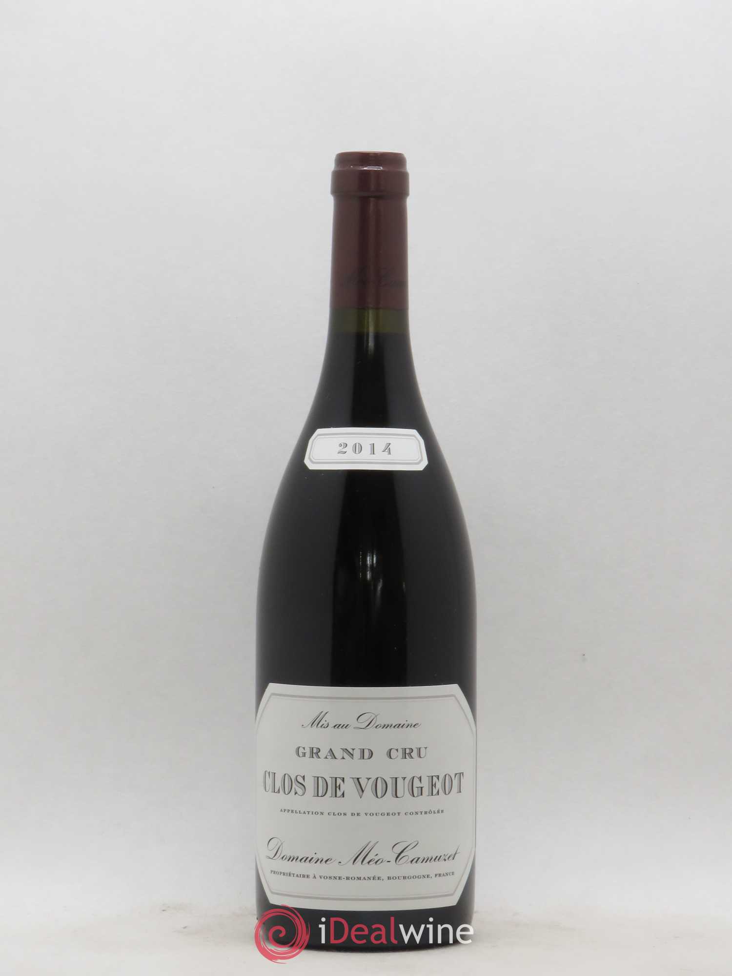 Clos de Vougeot Grand Cru Méo-Camuzet (Domaine) 2014 - Lot de 1 bouteille - 0