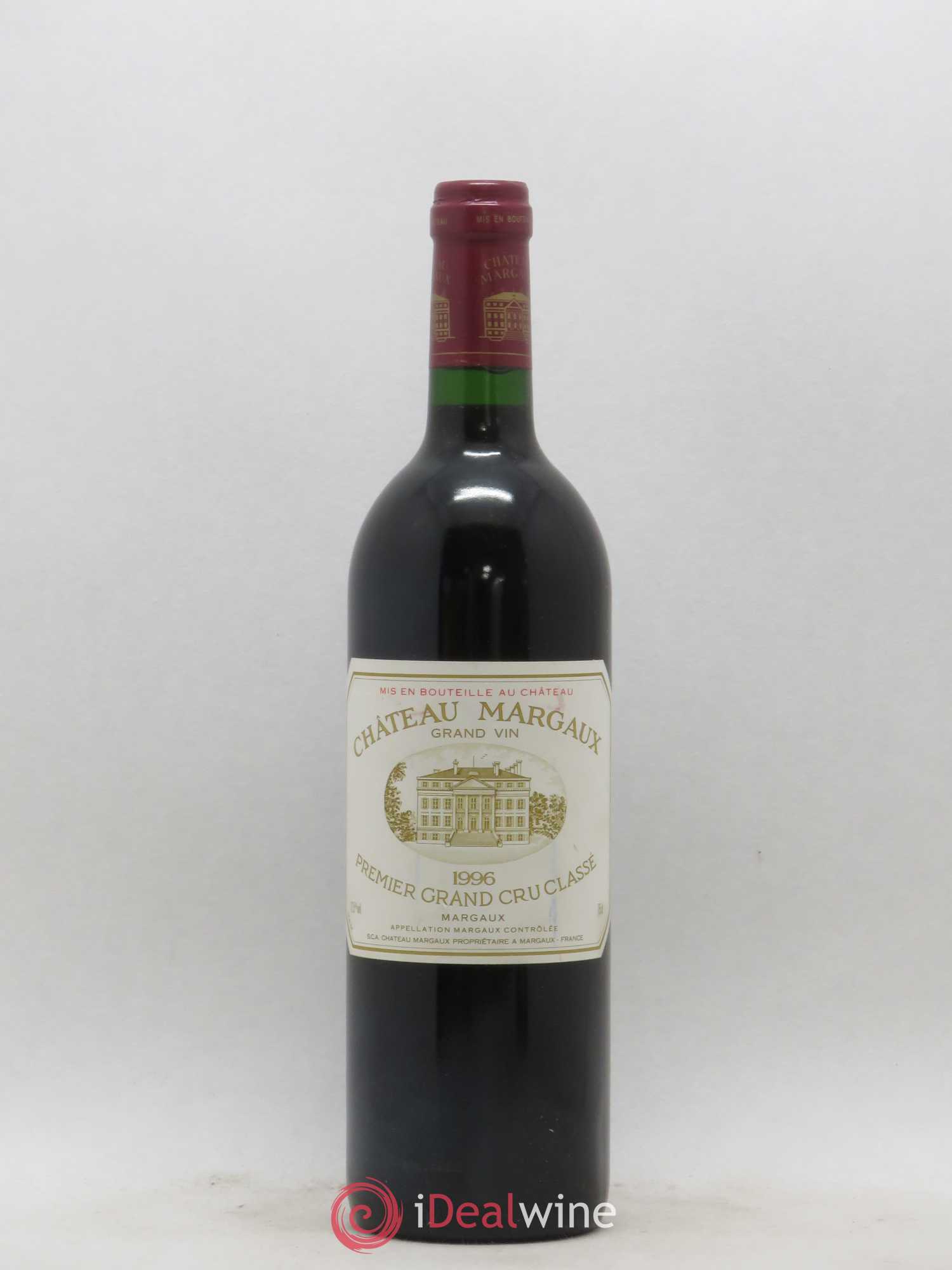 Château Margaux 1er Grand Cru Classé 1996 - Lot de 1 bouteille - 0