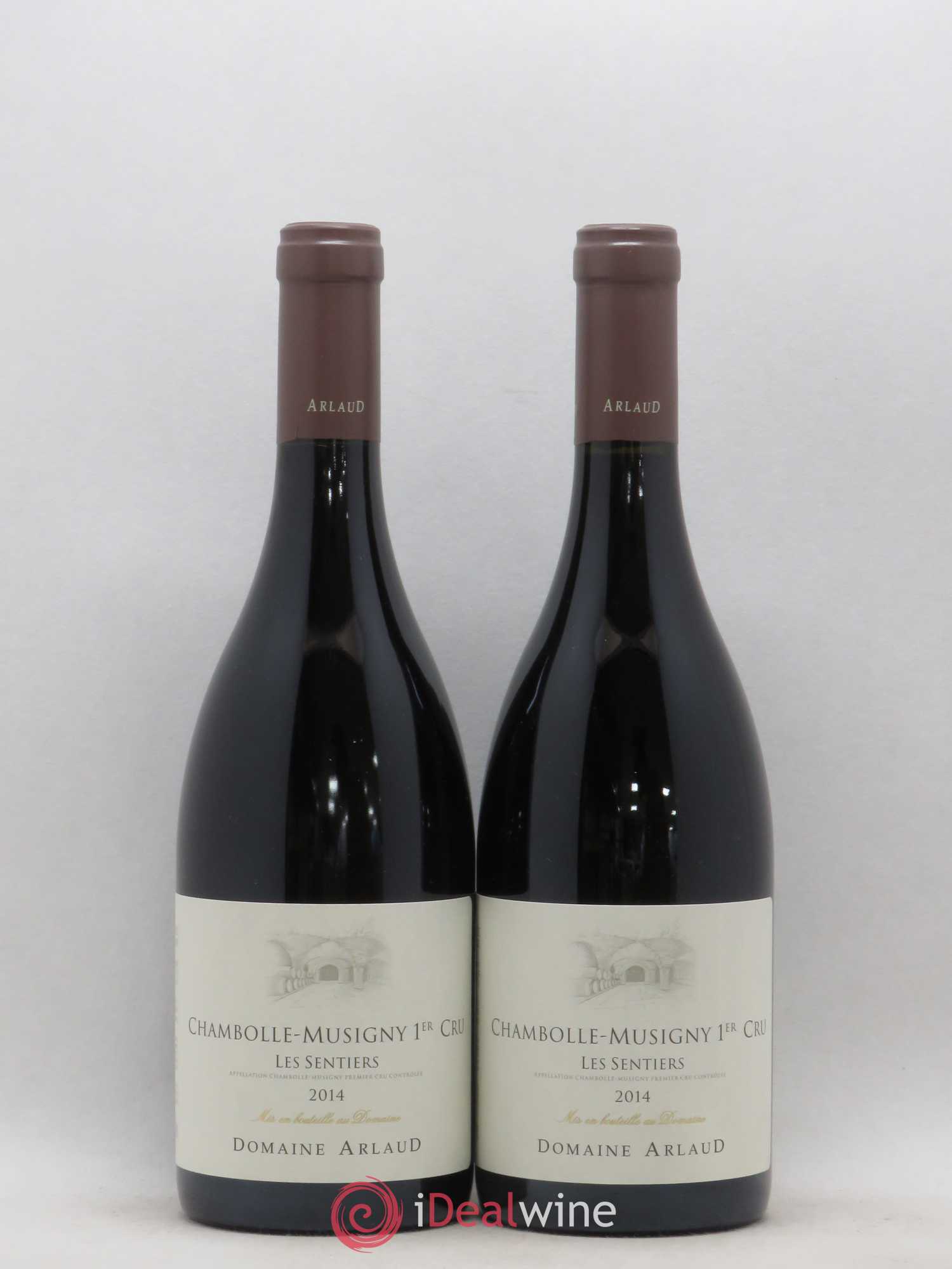 Chambolle-Musigny 1er Cru Les Sentiers Arlaud 2014 - Lot de 2 bouteilles - 0