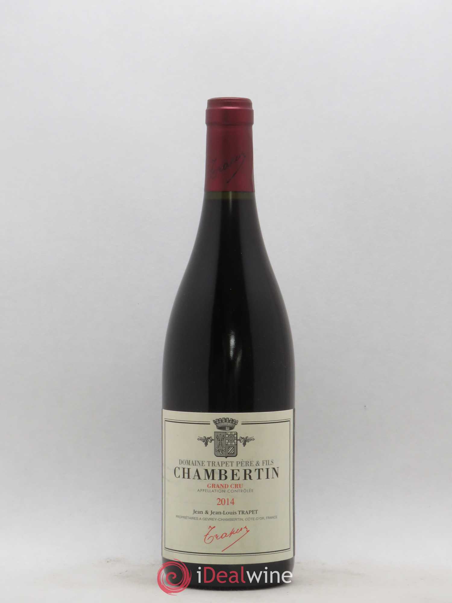 Chambertin Grand Cru Domaine Trapet 2014 - Lot de 1 bouteille - 0