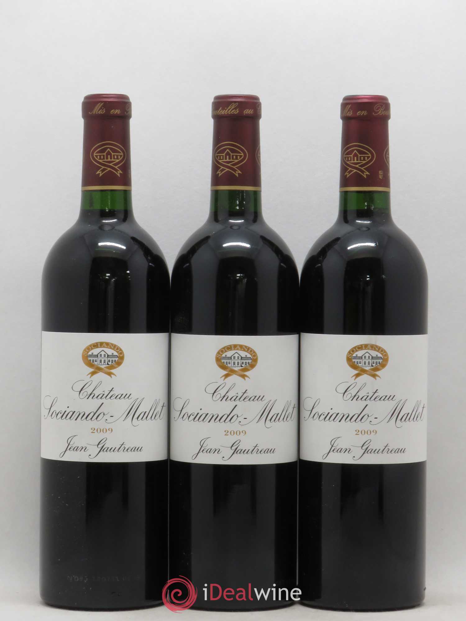 Château Sociando Mallet 2009 - Lot de 6 bouteilles - 2