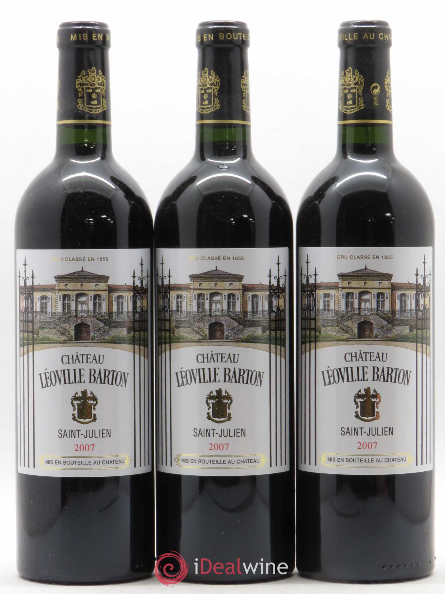 Château Léoville Barton 2ème Grand Cru Classé 2007 - Lot de 6 bouteilles - 1